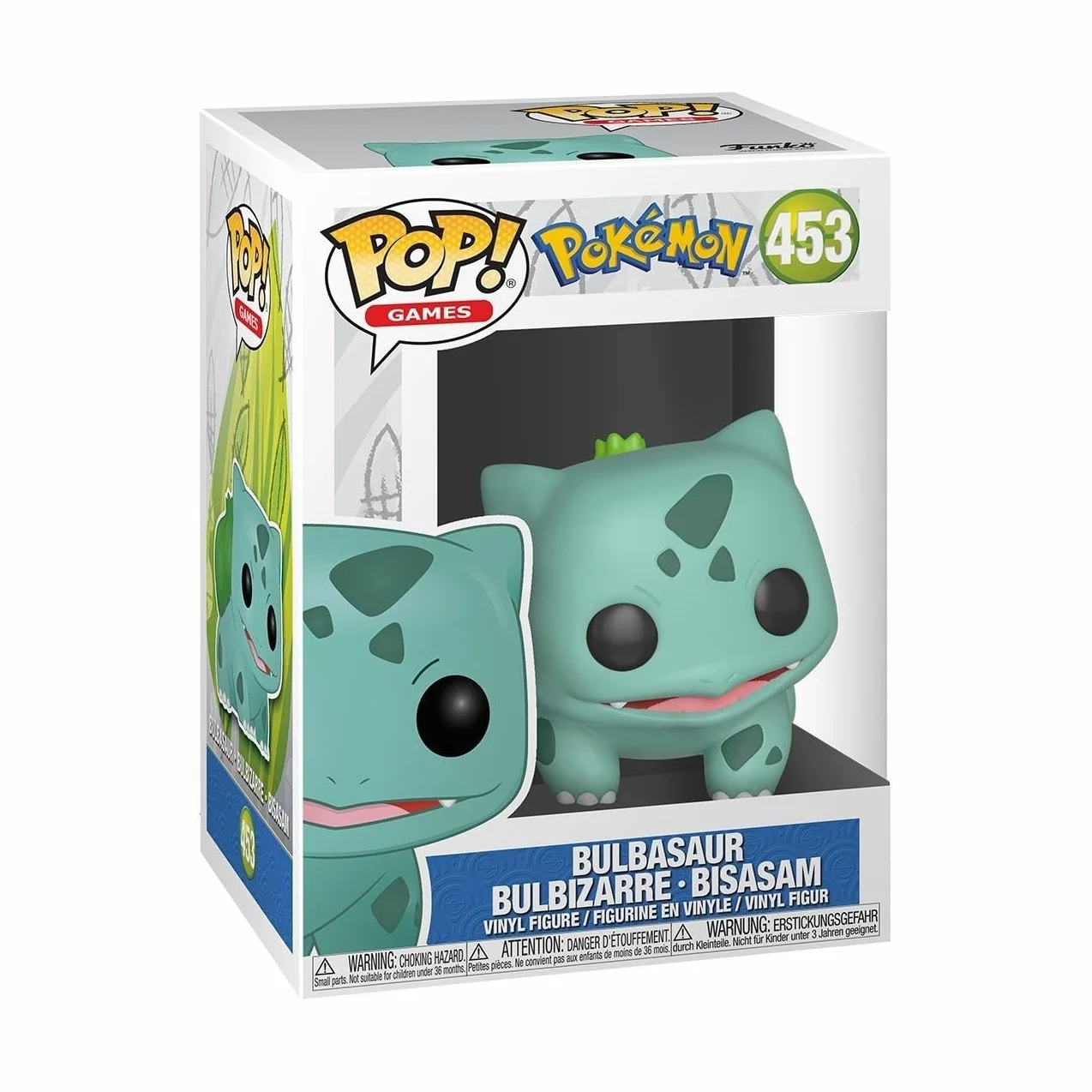 Funko Pop! Games: Pokemon - Bulbasaur Figurine en Vinyle de Collection Officiel