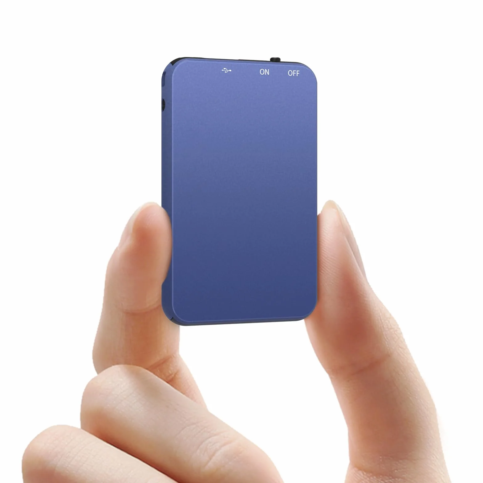 Vormooi Dictaphone Enregistreur Vocal 64Go, Numérique Autonomie 40 Heures 0,6 cm Ultra-Fin