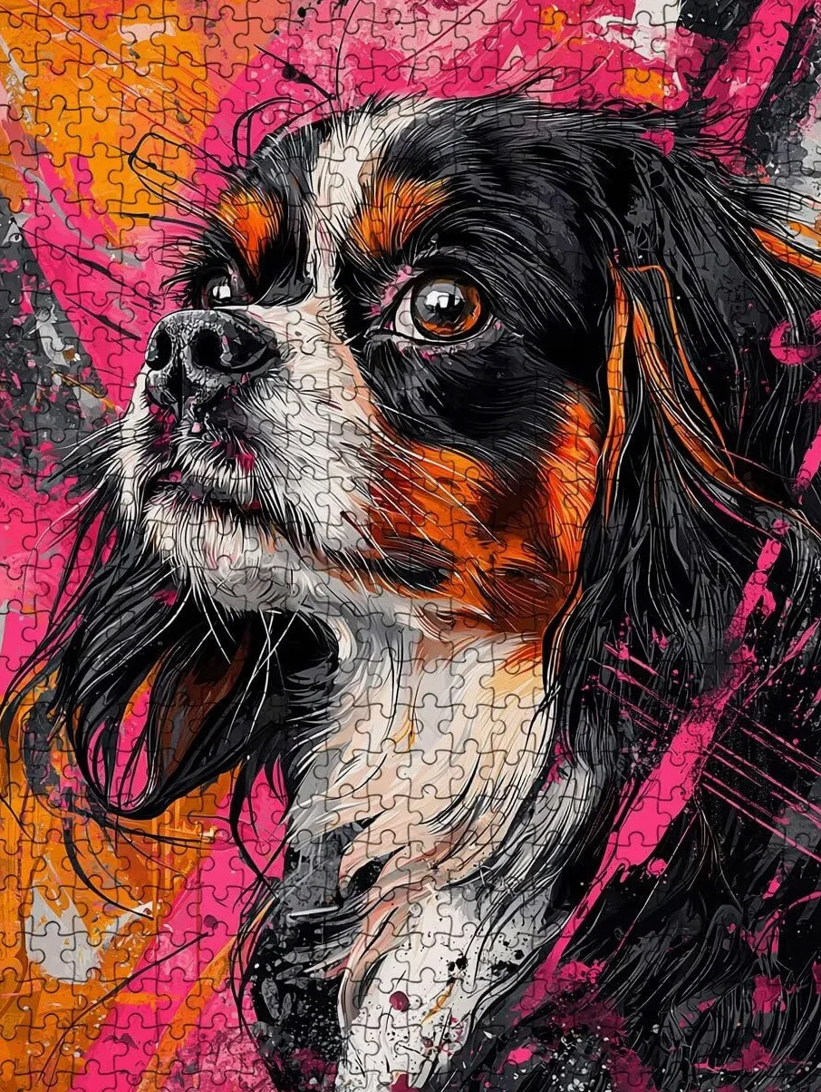 Puzzle 2000 Pièces, Animaux Chiens Adultes Puzzle 2000, Classique Jigsaw Puzzles, Jeu Éducatif Puzzles, Défi Impossible, Jeu D'adresse pour Toute la Famille, Décoration de la Les Murs BXHZW4-217
