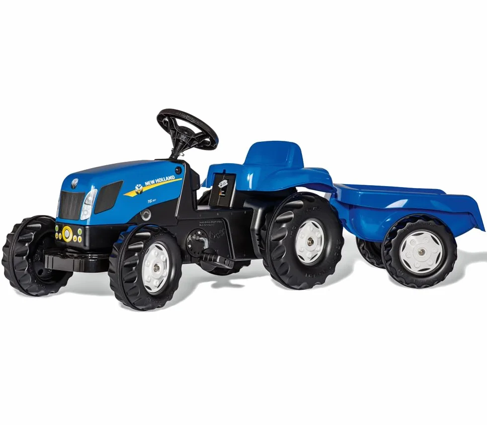 Tracteur à pédales avec remorque