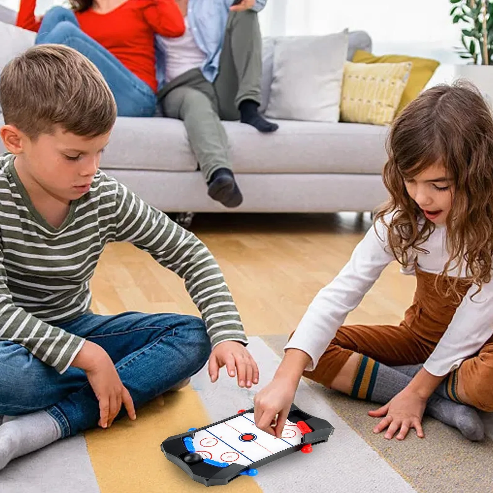 Jeu de Hockey sur Glace sur Table - Jeu de Compétition Sportive Interactif