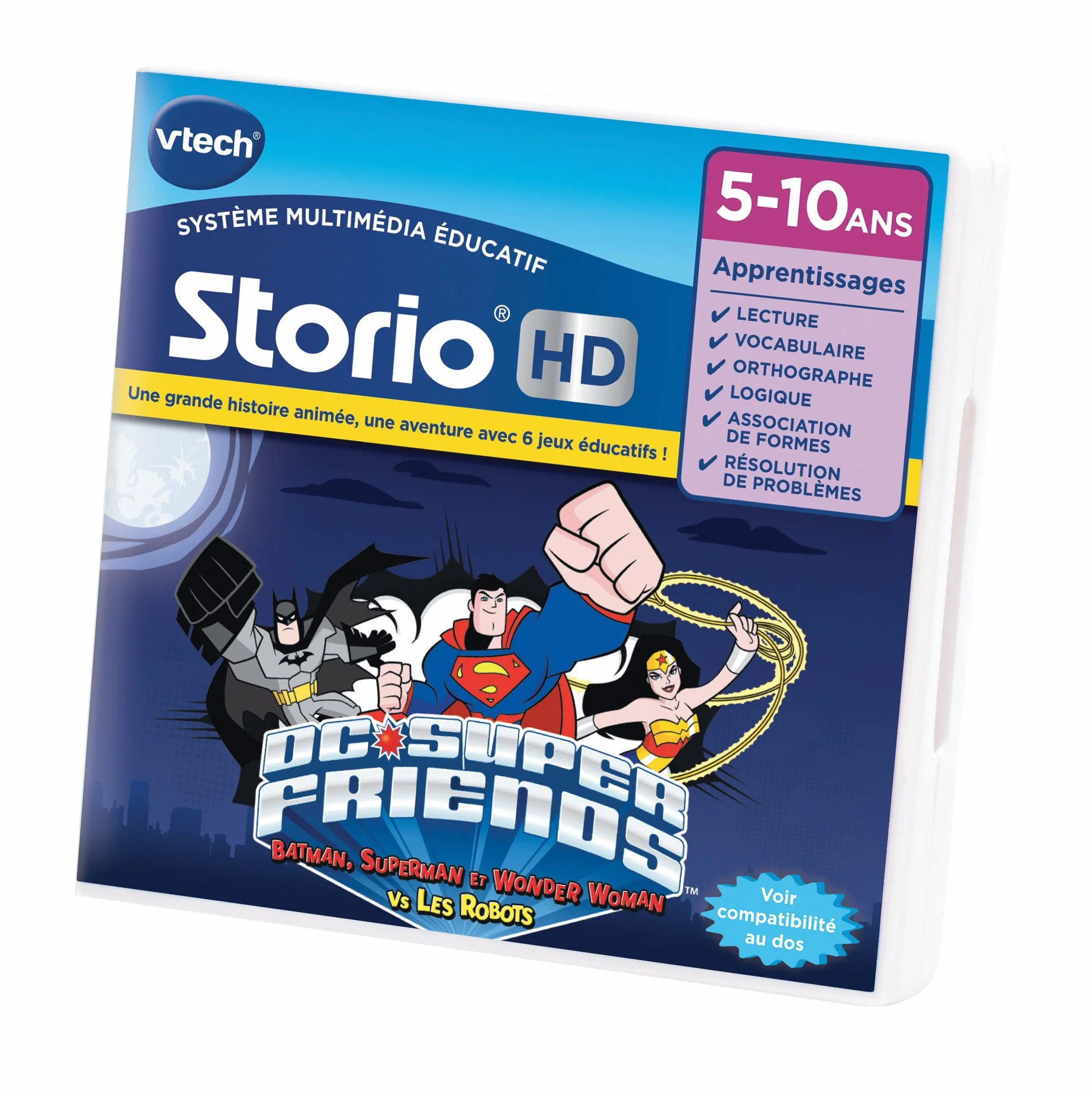 VTech Jeu HD Storio Batman vs Superman