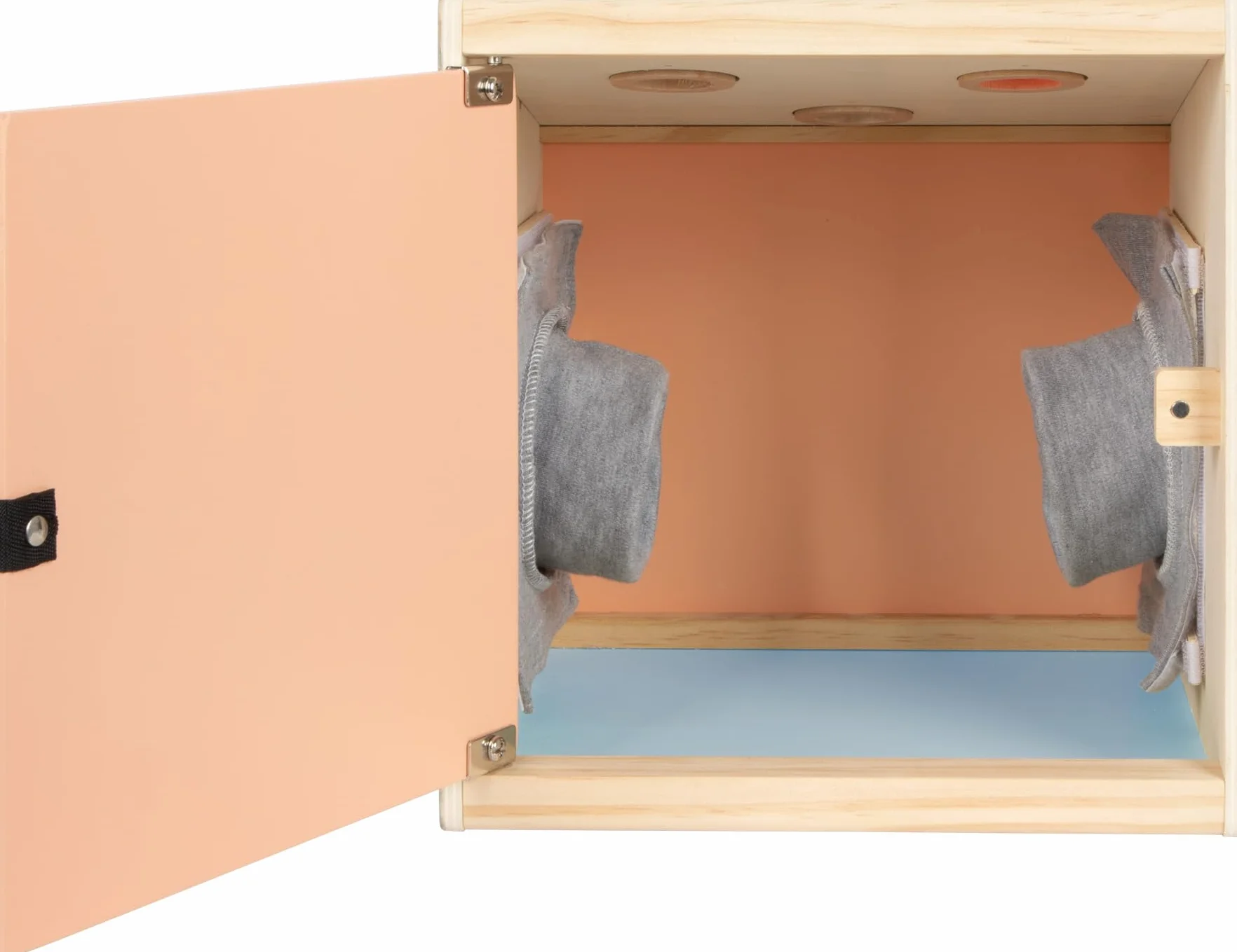 Boîte Tactile Sensory Small Foot Voir Écouter Sentir Toucher Bois 3 Ans