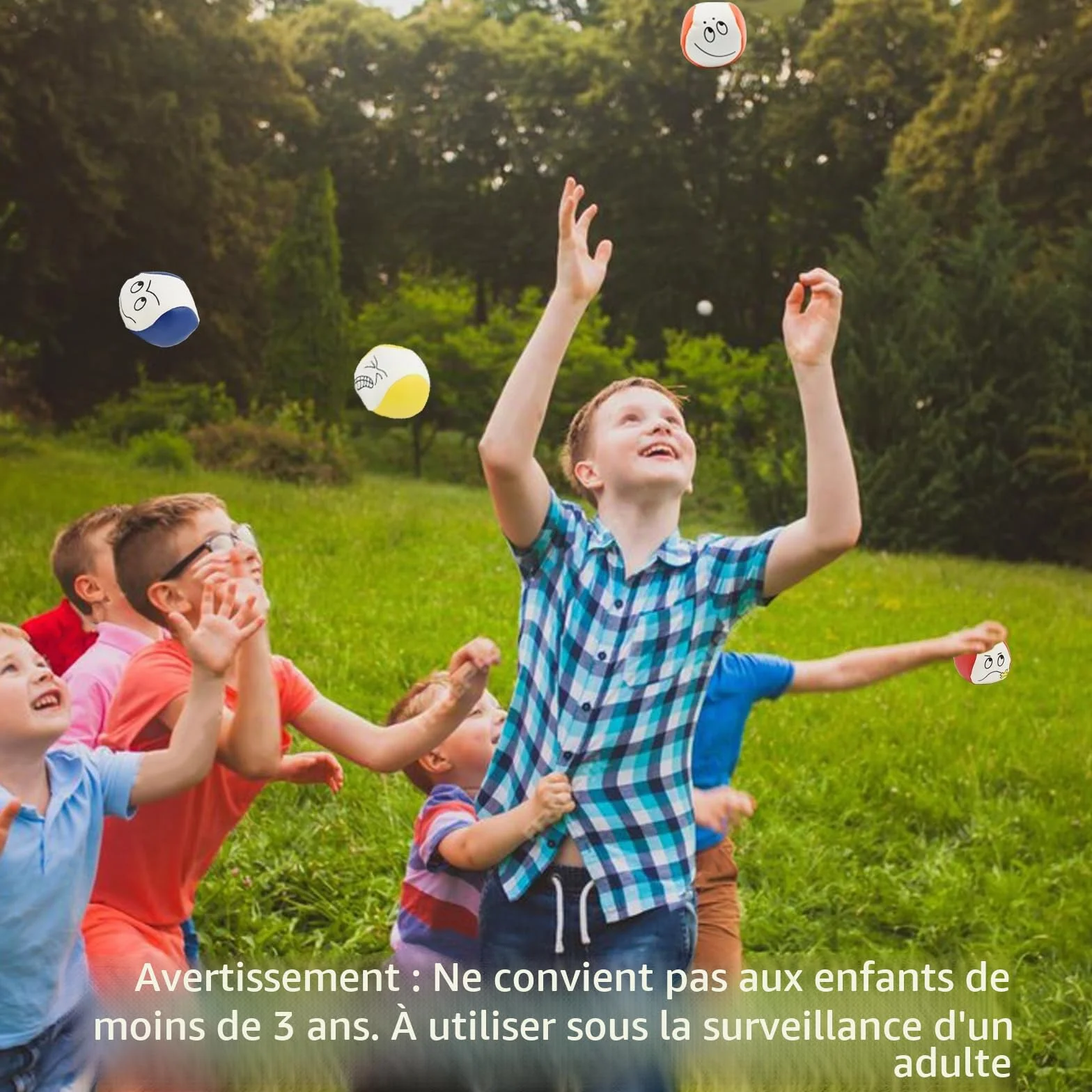 Kit Cirque Balles Jonglage, 10 Pièces Balle Chamboule Tout, Jonglerie Balls pour Enfants Intérieur Extérieur