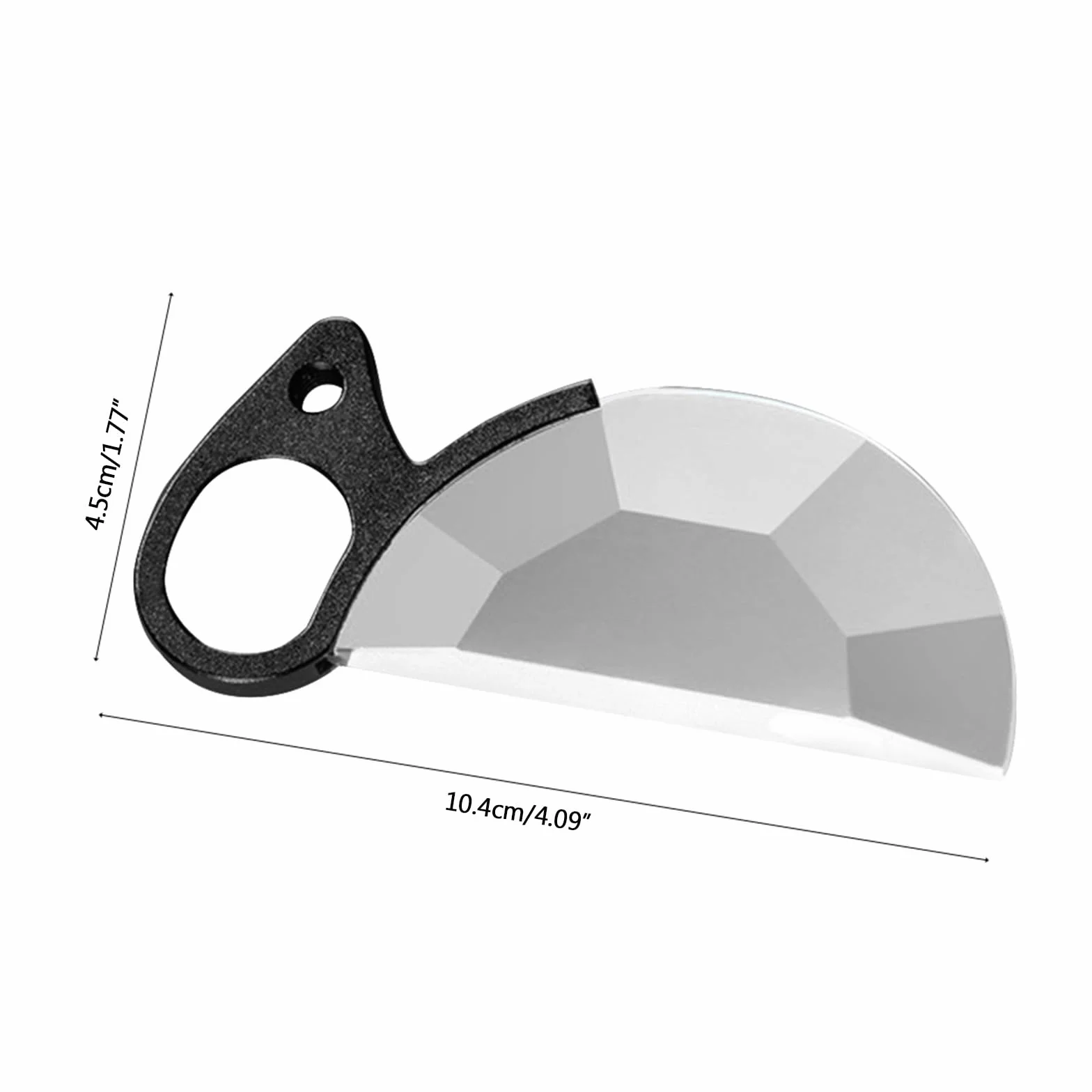 Kaléidoscope portatif 79 mm, prisme en verre optique, filtre à effets spéciaux pour photographie