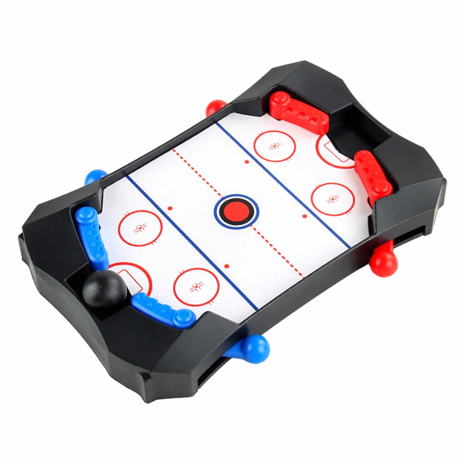 PRIMUZ Jeu de Hockey sur Table, Sport de Bureau, Rondelle Rapide pour Adultes et Amis