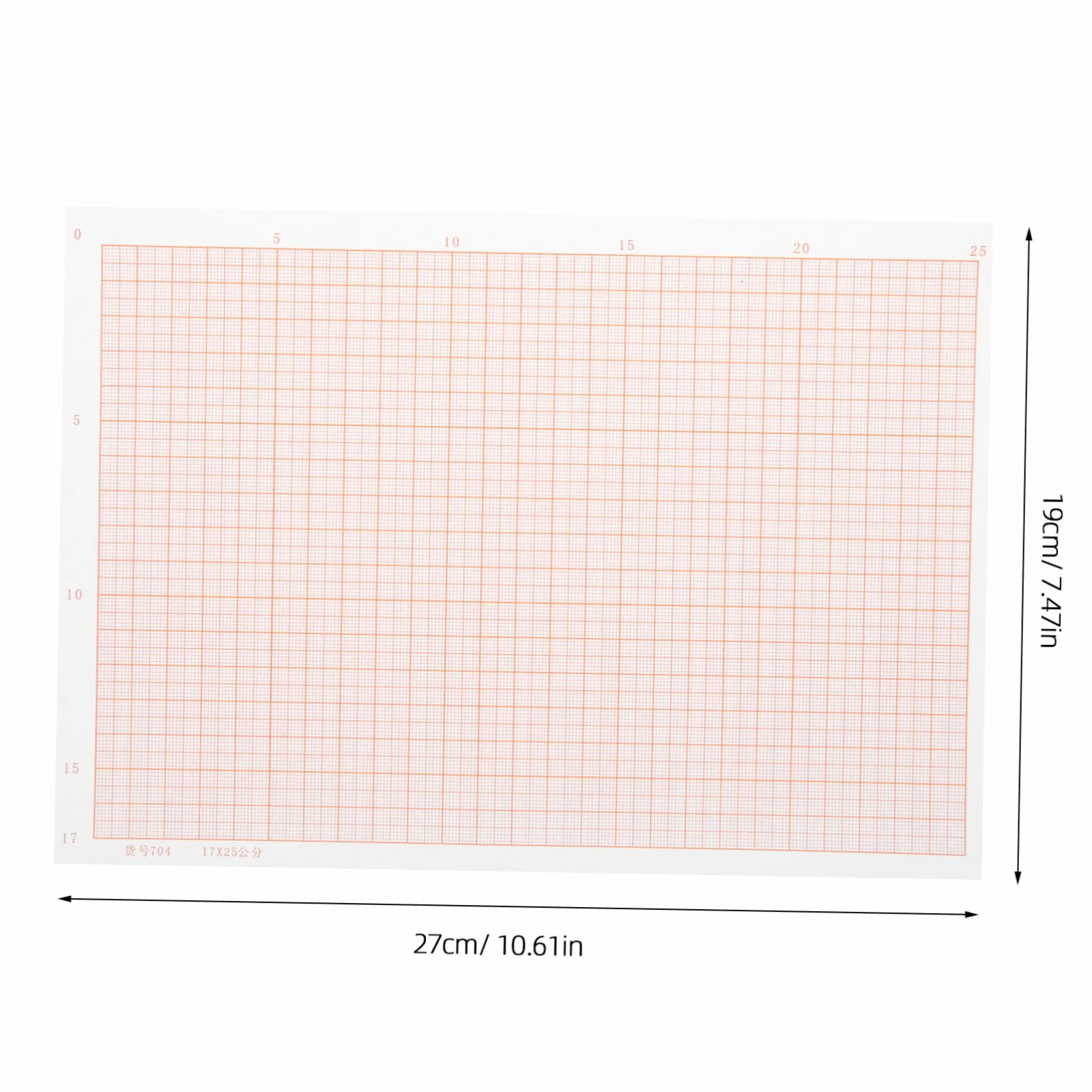 Artibetter Feuille de Papier Millimétré Rose 100 Feuilles pour Dessin Précis Calculs Peinture
