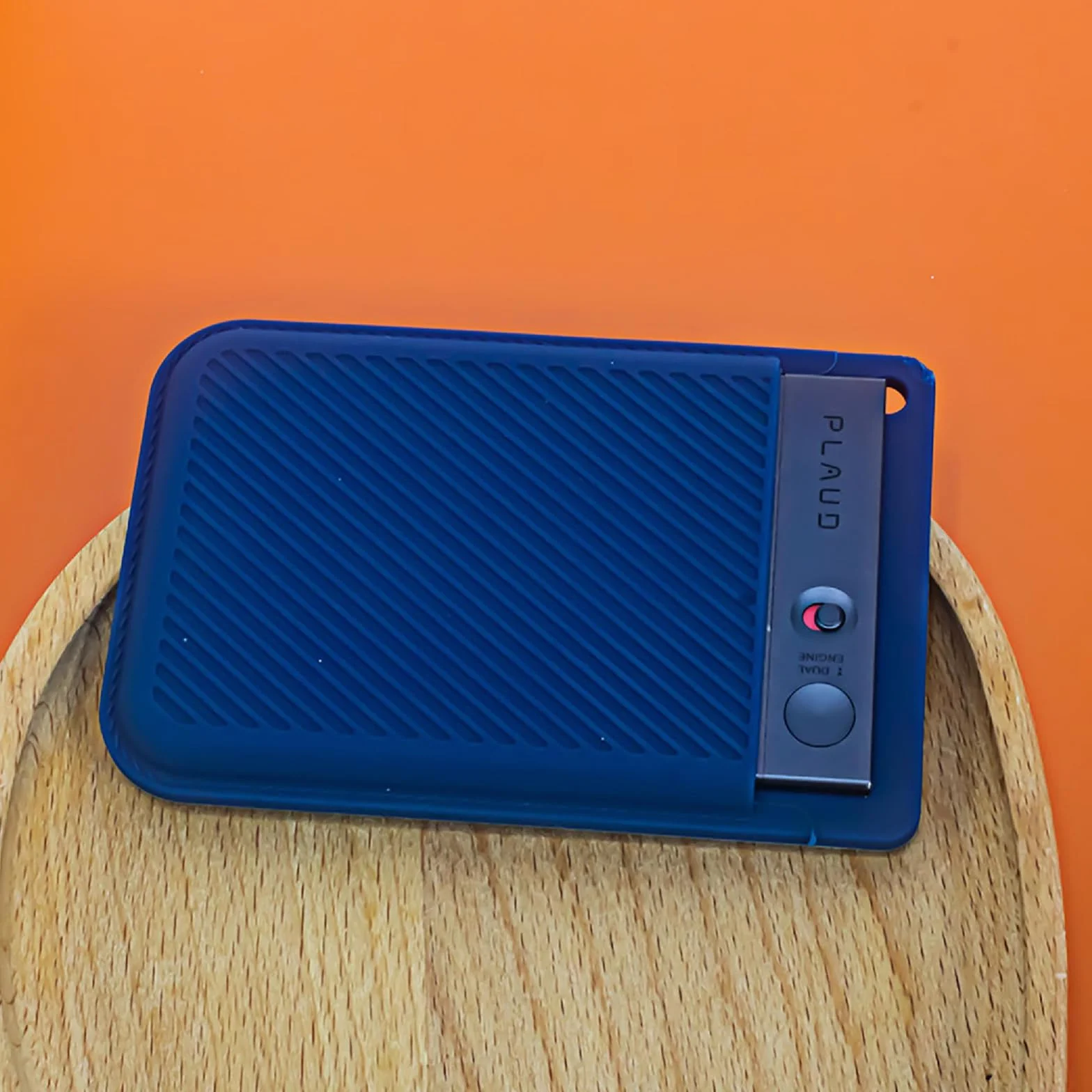 GIOPUEY Étui Compatible avec PLAUD Note Pro AI Voice Recorder, Coque Silicone Antichoc - Bleu foncé