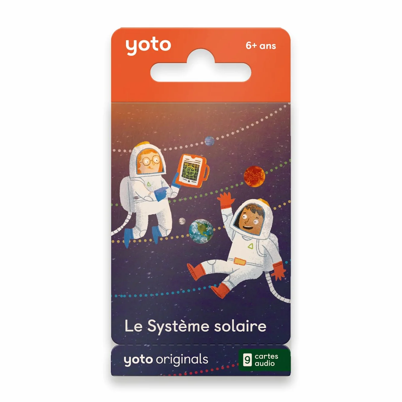 Yoto Le Système Solaire Pack Livre Audio Enfants Français Conteuse Veilleuse Boîte à Histoires Mini