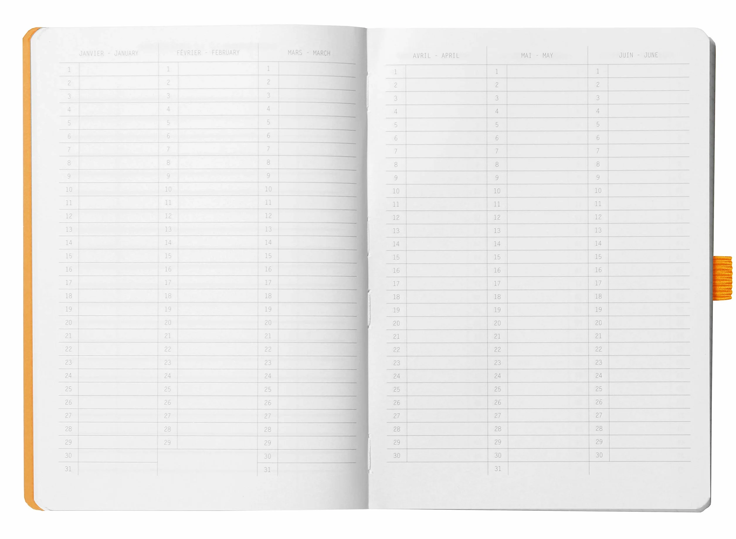 Rhodia Goalbook Carnet Souple A5 Pointillés Dot 240 pages Papier Clairefontaine 90 g/m² Violet