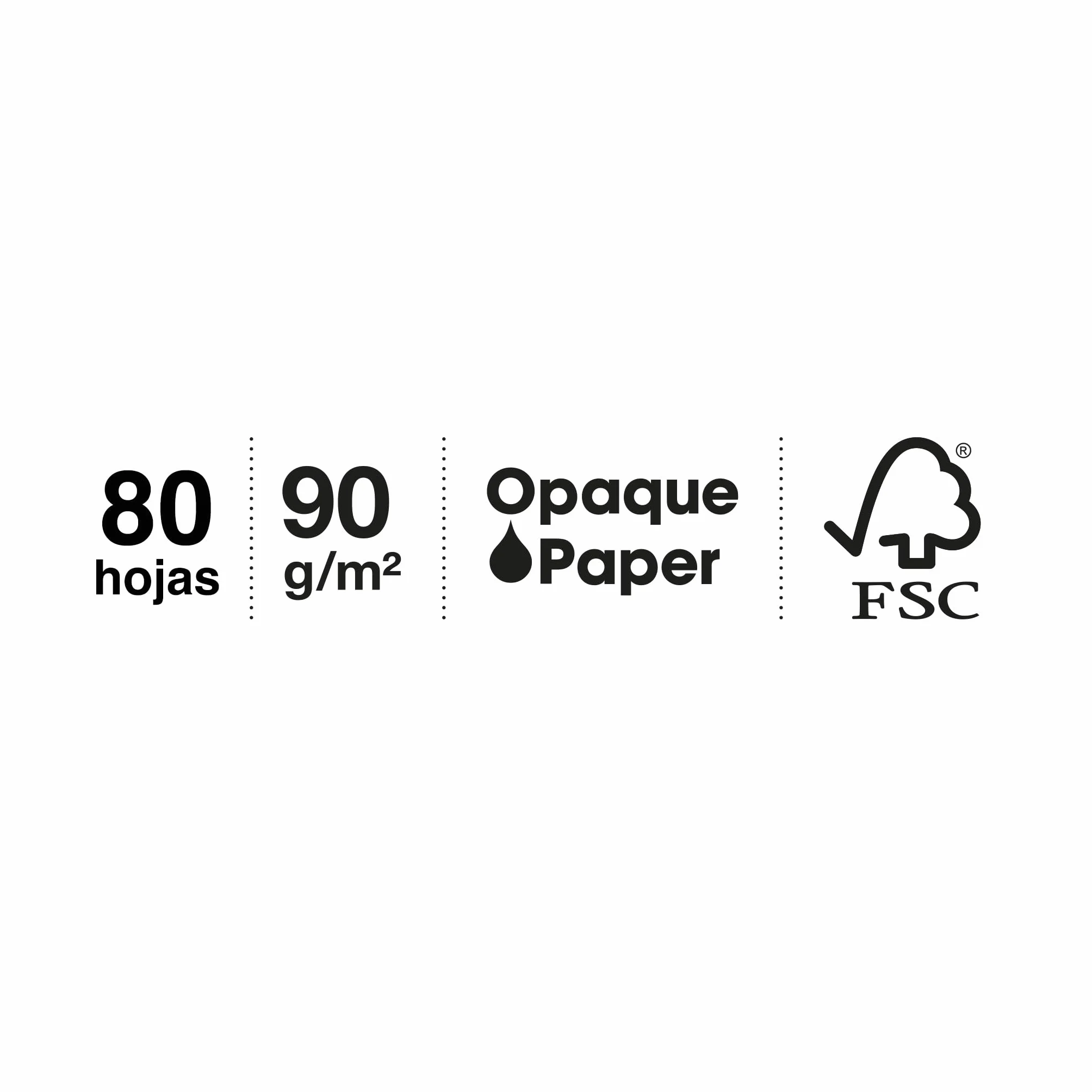 Miquelrius Cahier A4 à Spirale Emotions 80 Feuilles 90 g/m² Petits Carreaux 5 mm Couverture Rigide Rose