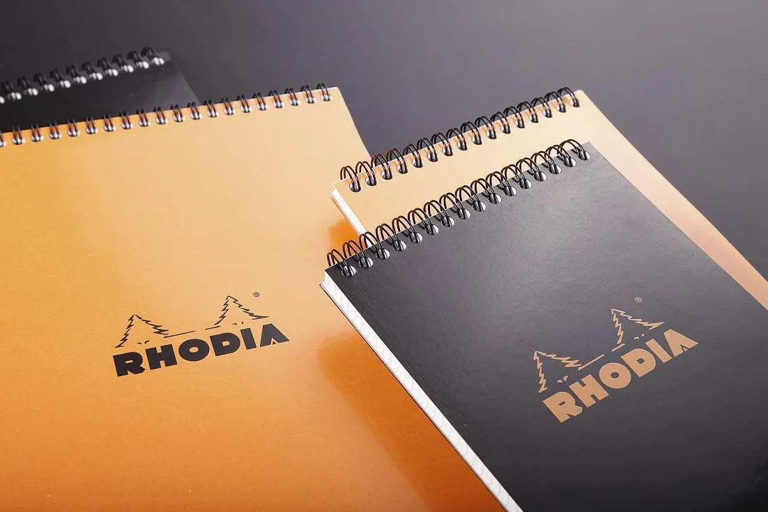 Rhodia Notepad Bloc-Notes A5 Ligné 80 Feuilles Papier Clairefontaine 80 g/m² Noir