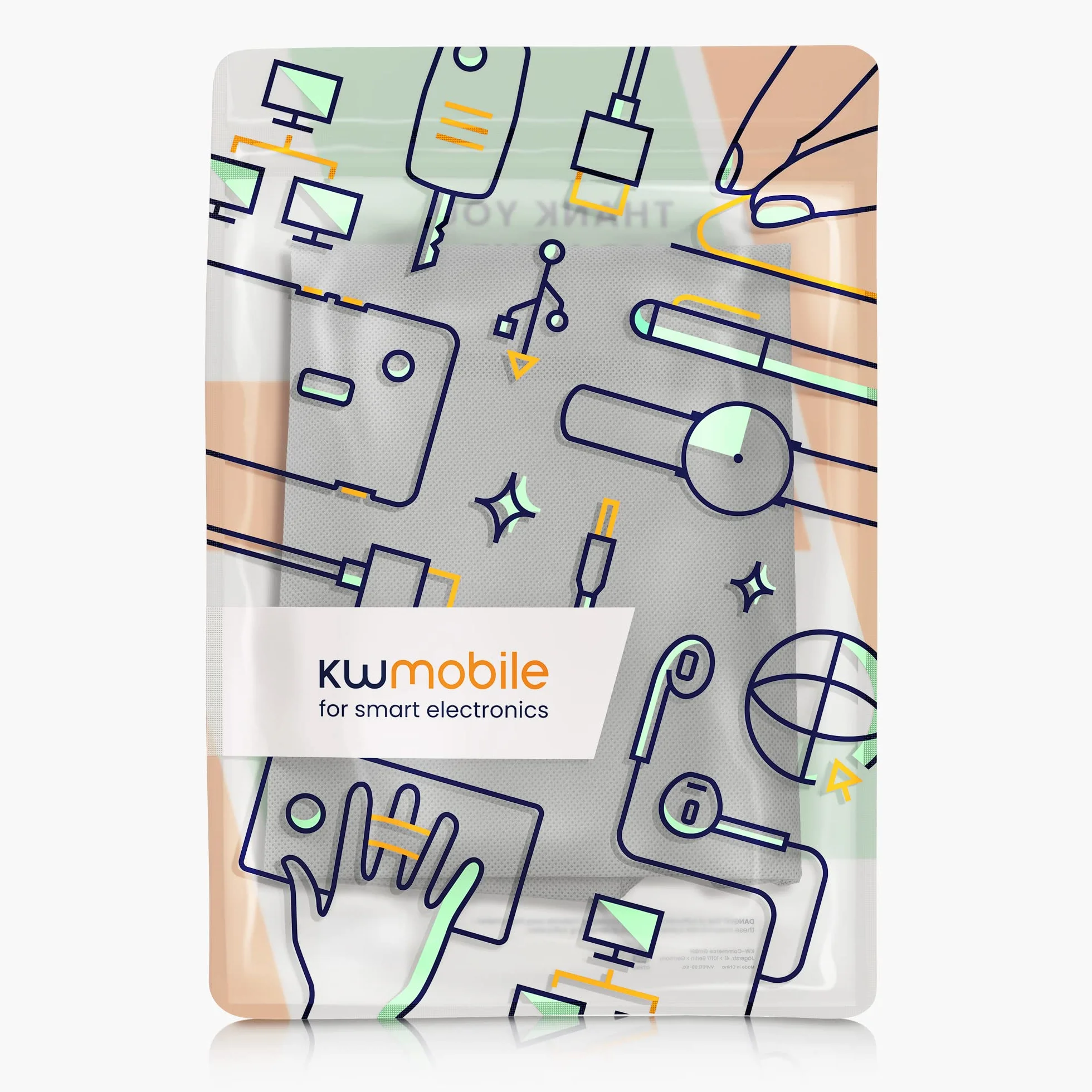 Kwmobile Housse compatible Canon PIXMA TS3550i TS3551i, Protection imprimante gris clair