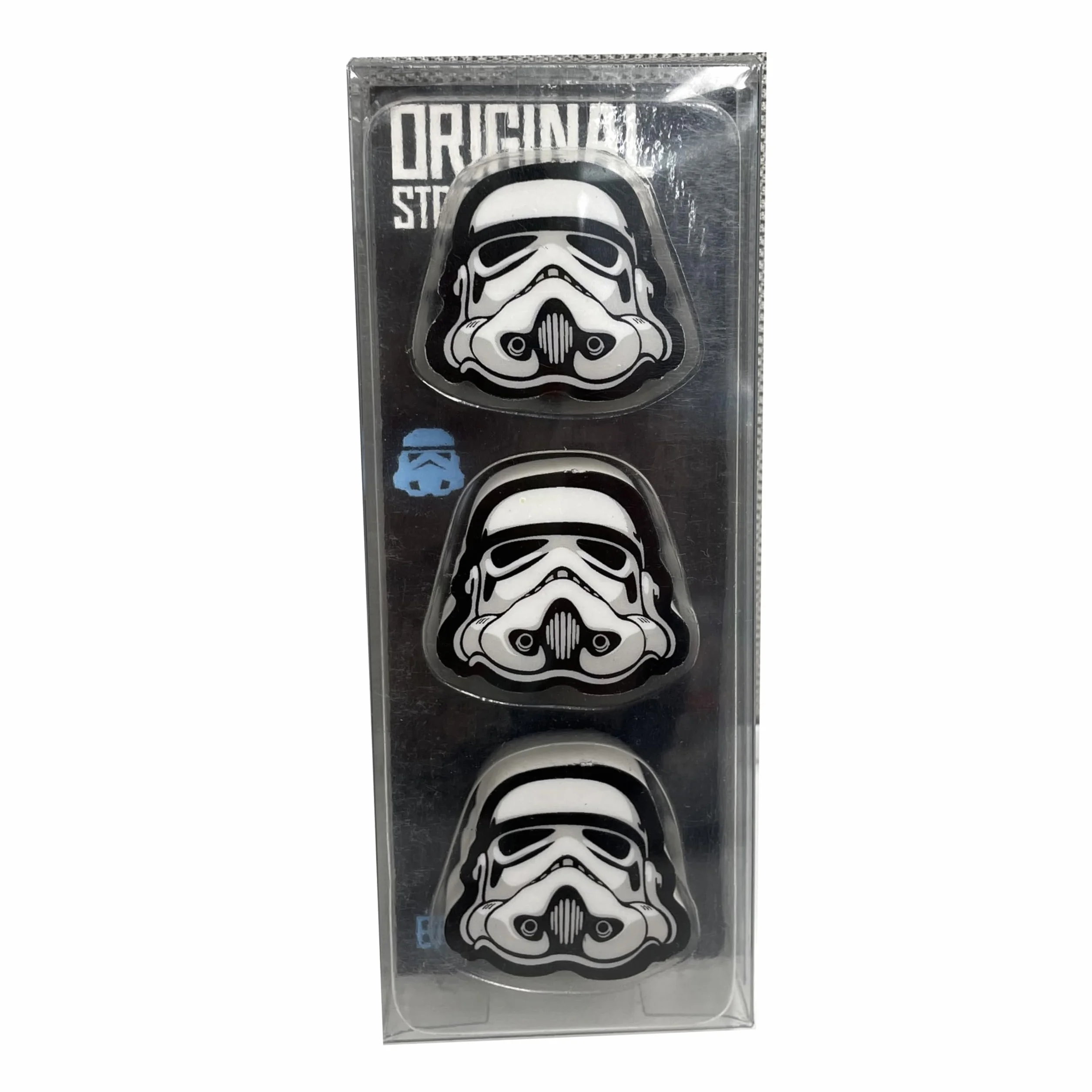 Puckator Lot de 3 gommes Stormtrooper originales pour école papeterie enfants