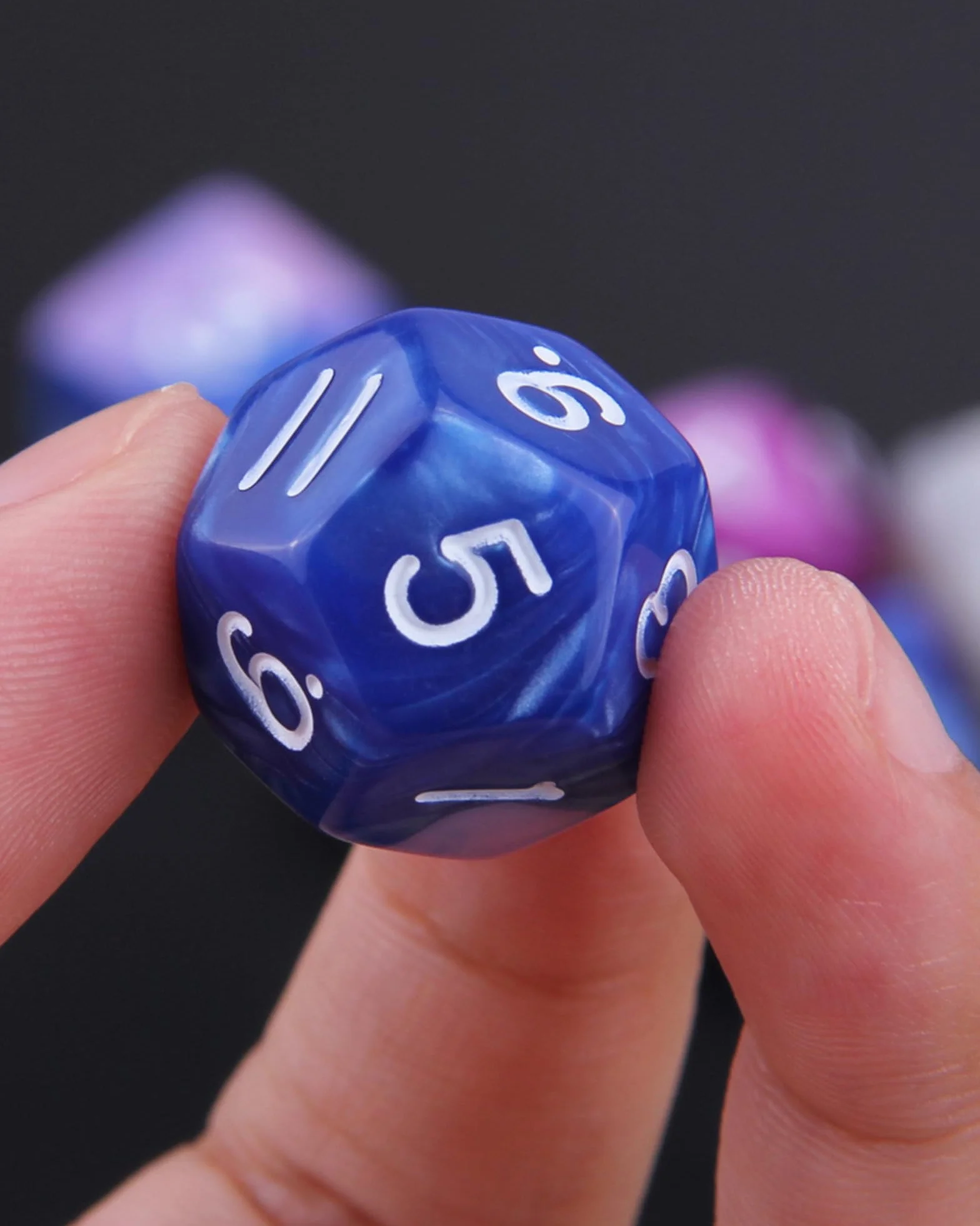 Jeu de Dés Polyédriques 42 Pièces 6 Sets Dés JDR D&D RPG MTG Jeux de Table avec Pochette