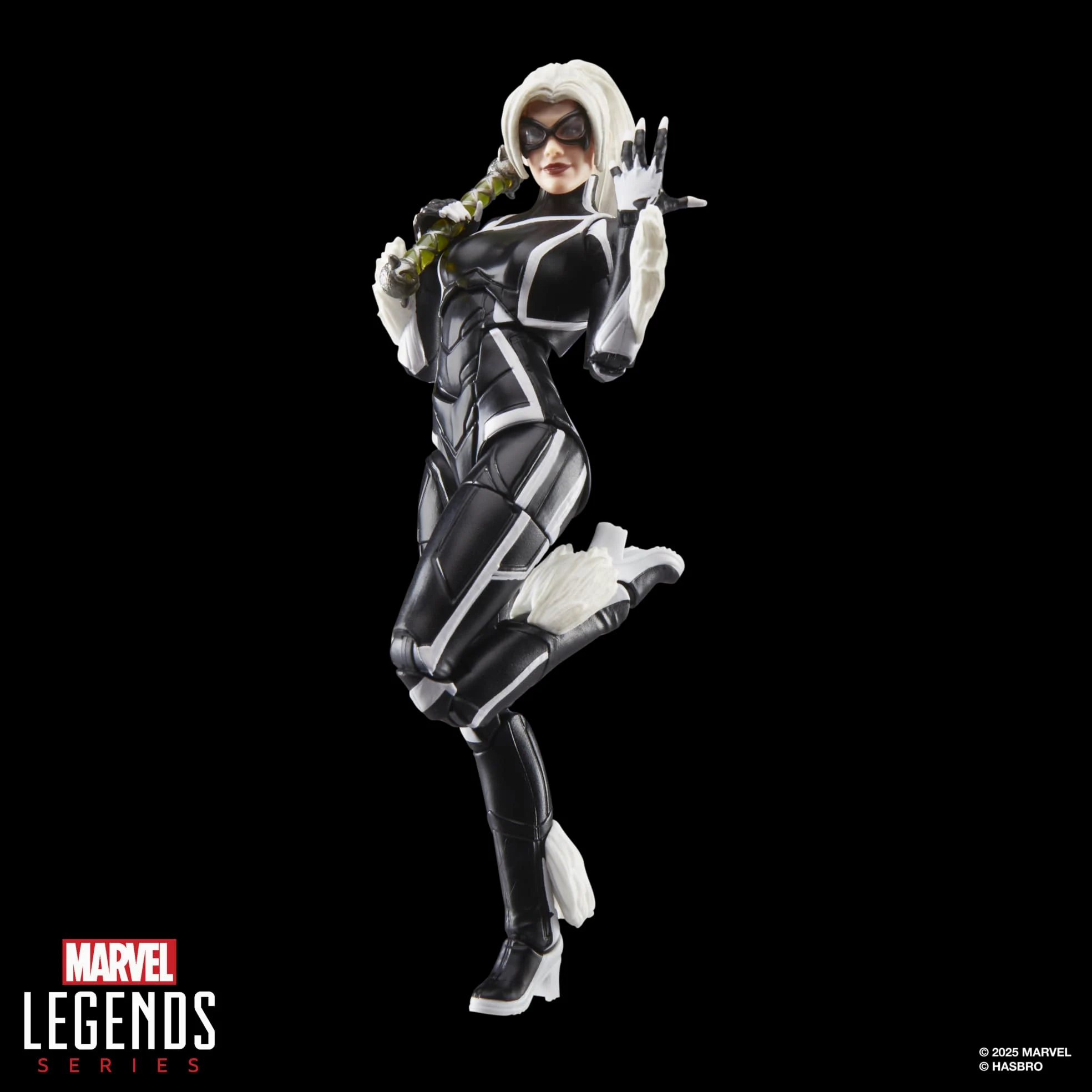 Marvel Legends Series Gamerverse Black Cat Felicia Hardy Action Figure | Figurine inspirée de Spider-Man 2 de 15,2 cm, 3 accessoires, 20 pièces et plus, à partir de 4 ans