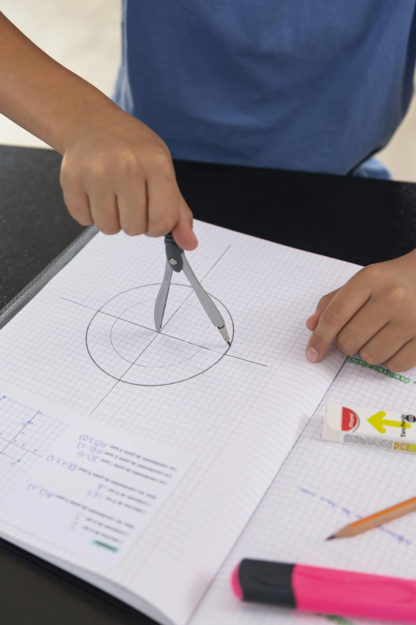 Maped Coffret Compas Study à Bague Universelle Branches Métal Noir 1 Unité