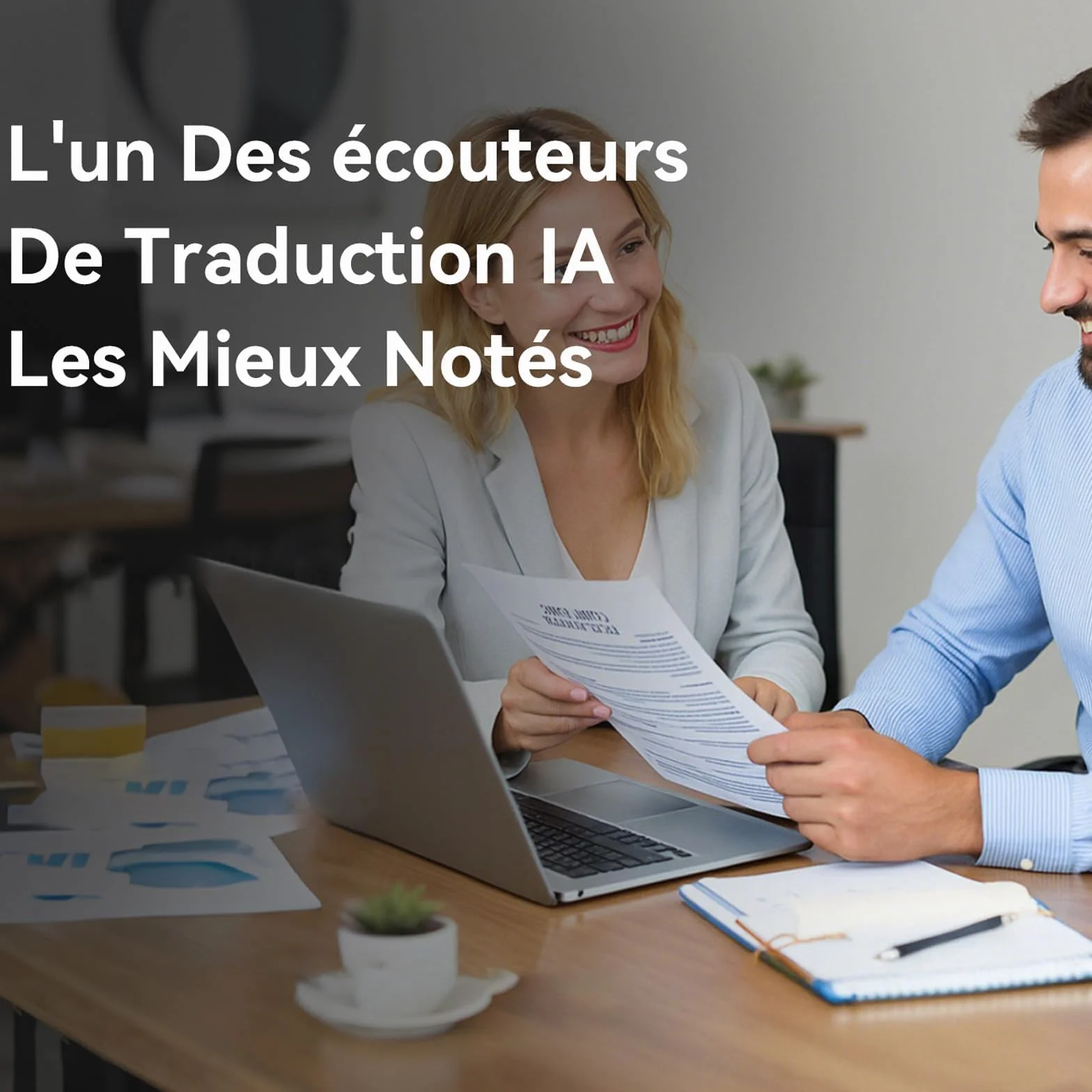 Meacode Ai Translation Earbuds, Traducteur Instantané 144 Langues, 30h Autonomie, Réduction De Bruit, Écouteurs Ouverts (Noir)