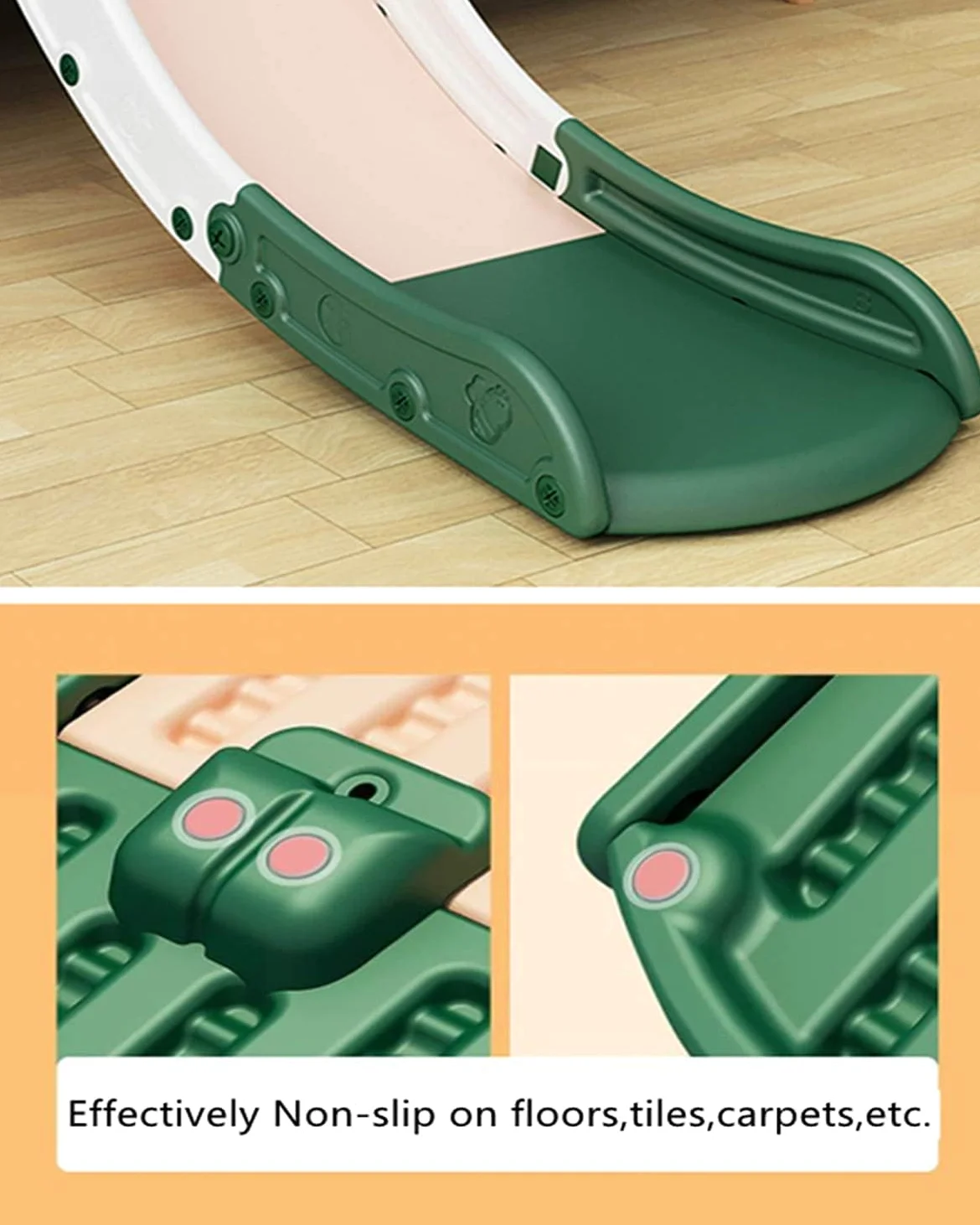 Toboggan d'intérieur pour enfant à partir de 1 an, toboggan sans armature, pour chambre d'enfant, petit toboggan pour bébé, toboggan pour bébé pour tout-petit, cadeau d'anniversaire, cadeau de fête