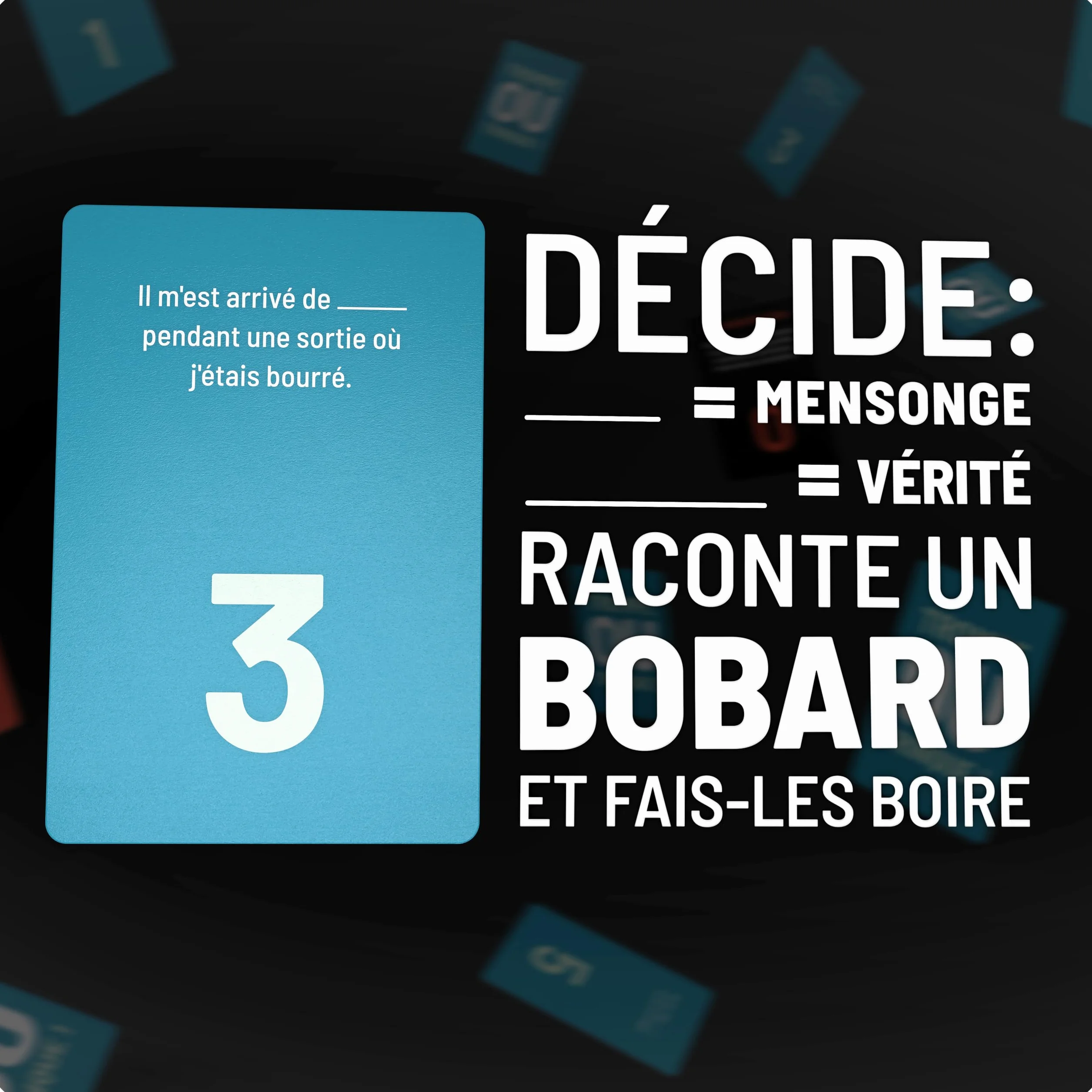 Trompe ou Trinque - Jeu de Fête Amusant avec 100 Cartes - Jeu à Boire pour Adultes dès 18 Ans - Édition Française