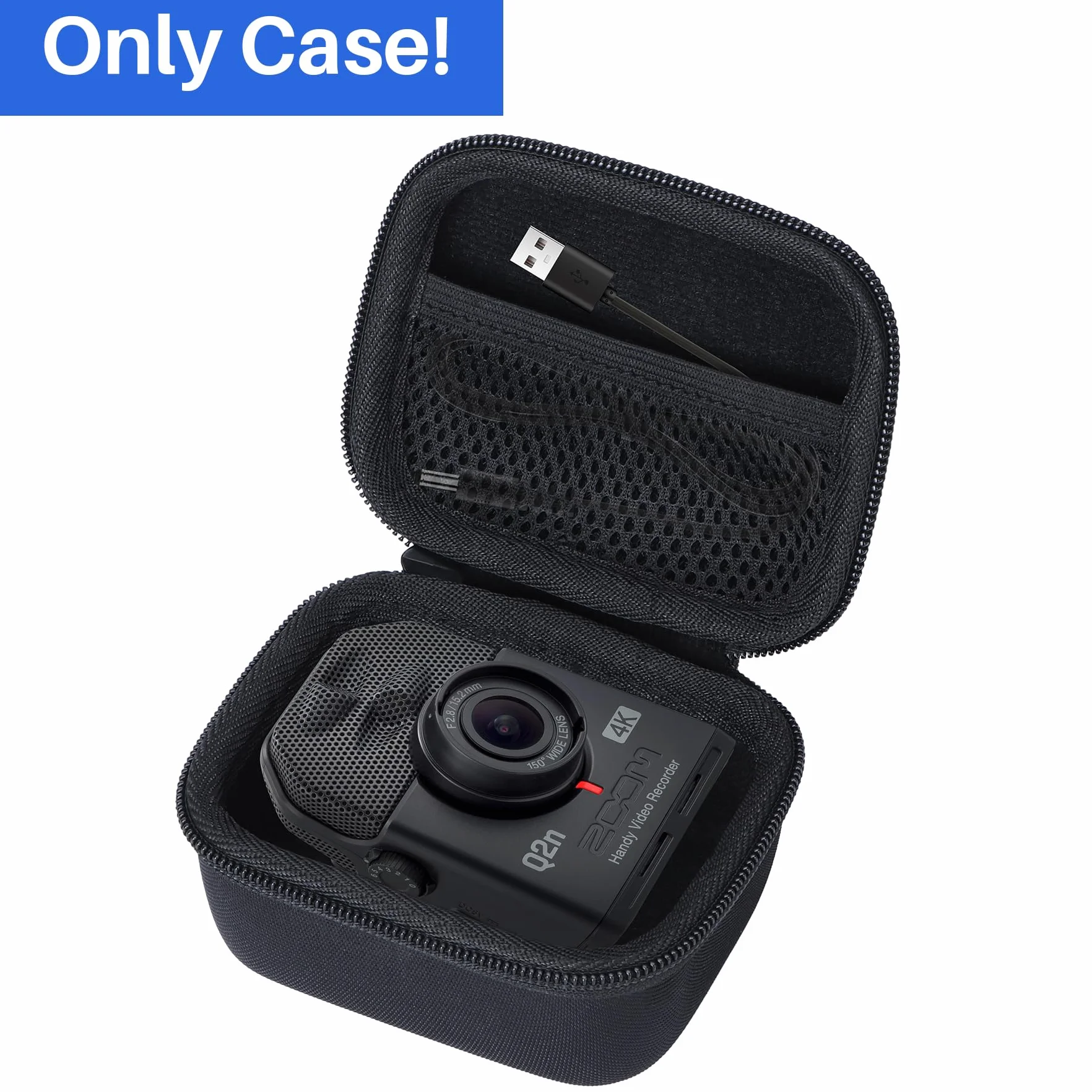 Zoom Q2n-4K Étui Housse Cas Enregistreur 4K Compact