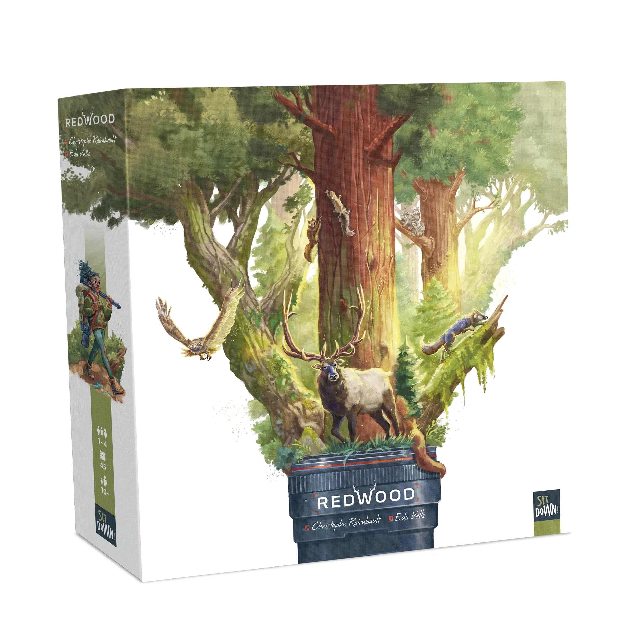 HUCH! Redwood Version Retail Jeu Familial à partir de 10 Ans