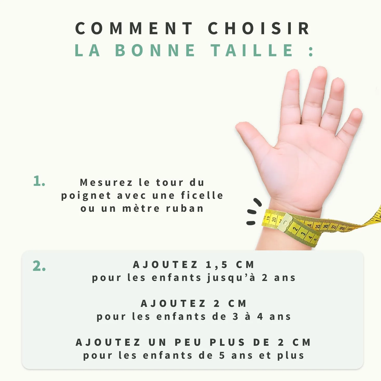 Bracelets d'Identification SOS Personnalisables pour Enfant avec Numéro de Téléphone - Lot de 2