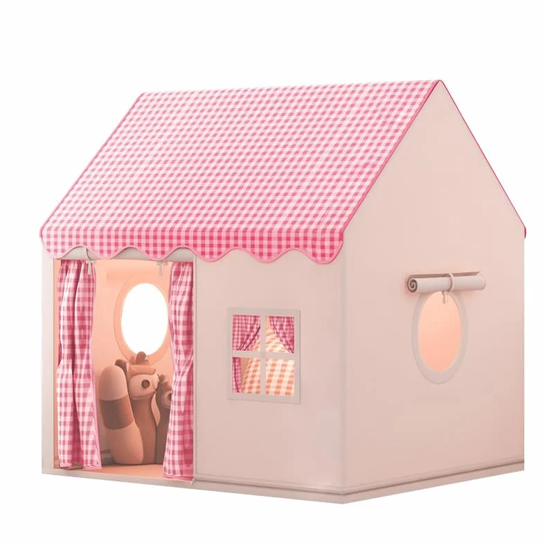 Tente de Jeu Enfants, Grande Princesse Maison de Jouets 120 x 105 x 128 cm Rose