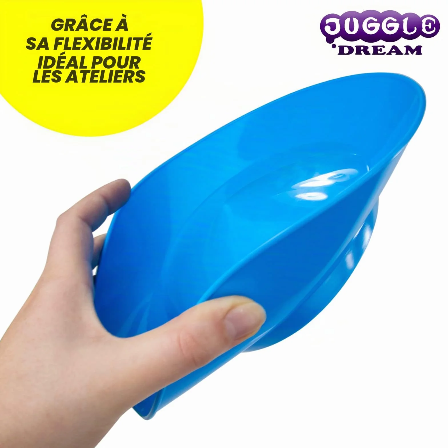 Juggle Dream Kit 4 Assiettes Chinoises 4 Bâtons Divisibles - Plat de Jonglage Chinois