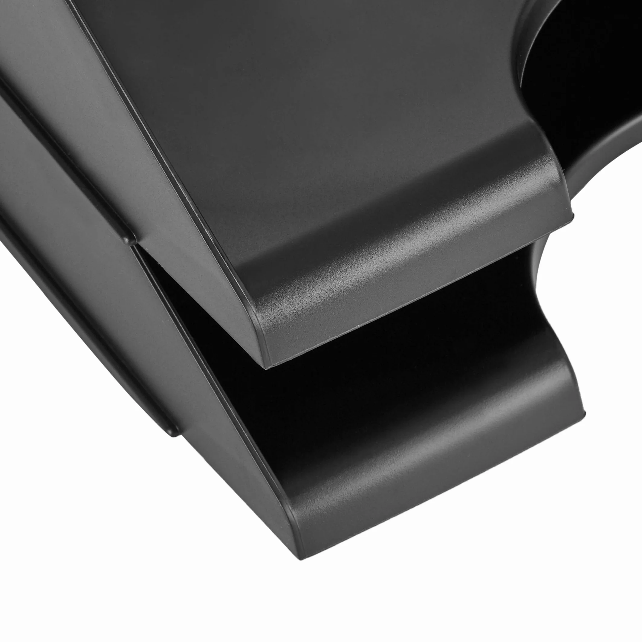 Amazon Basics Corbeilles à Courrier Empilables Format A4 Lot de 2 Noir