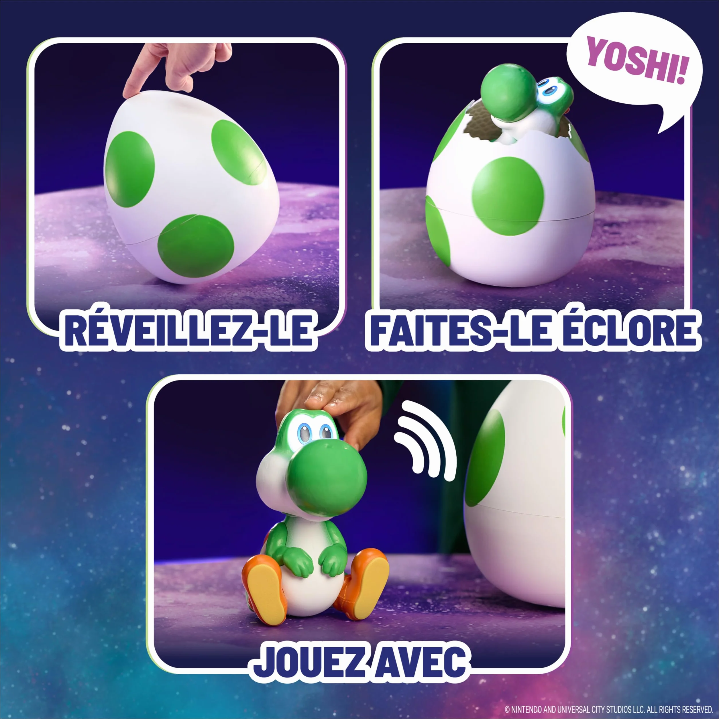 Figurine Yoshi Super Mario Galaxy Le Film Jouet Enfant 4 Ans+