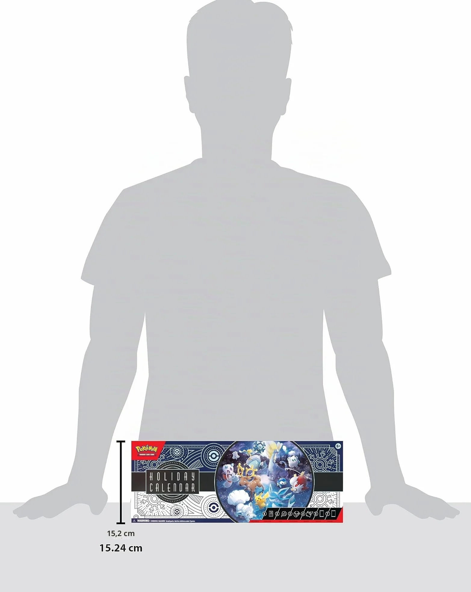 Pokémon TCG : Calendrier des fêtes (8 Cartes en Aluminium, 5 boosters et Plus)