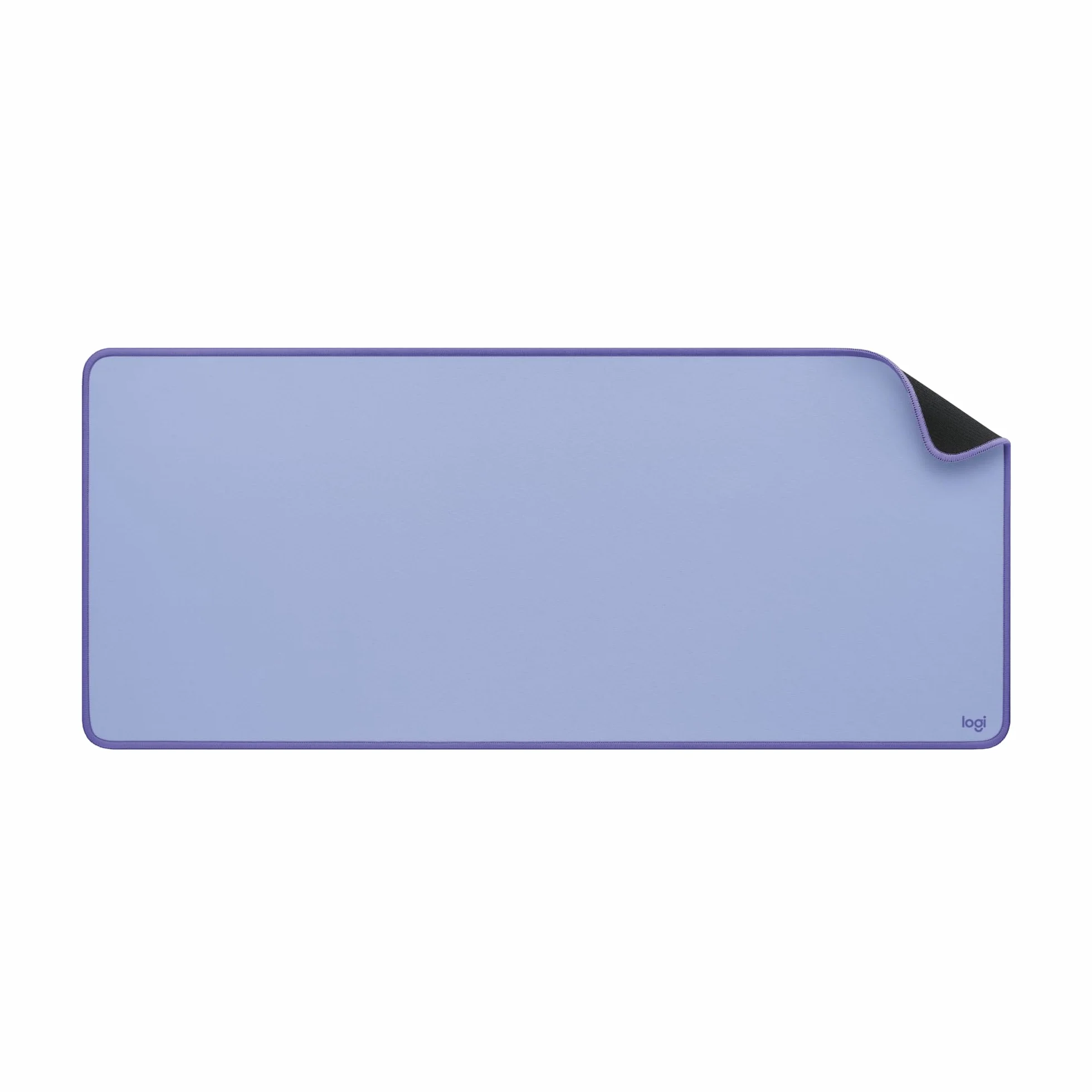 Logitech Tapis de Bureau Studio Large Multifonctionnel Anti-Dérapage Imperméable Lilas