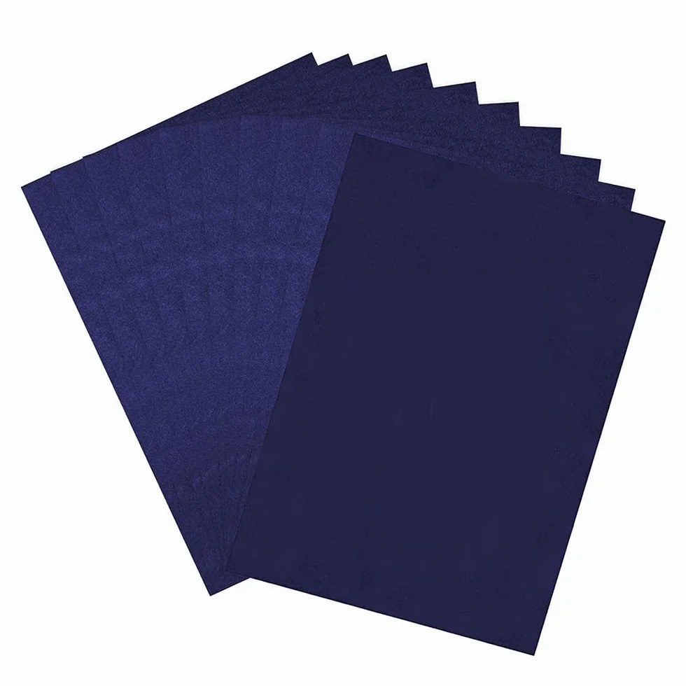 Papier Carbone Day A4 210x297mm Film Isotil Pochette Vert Lot de 10