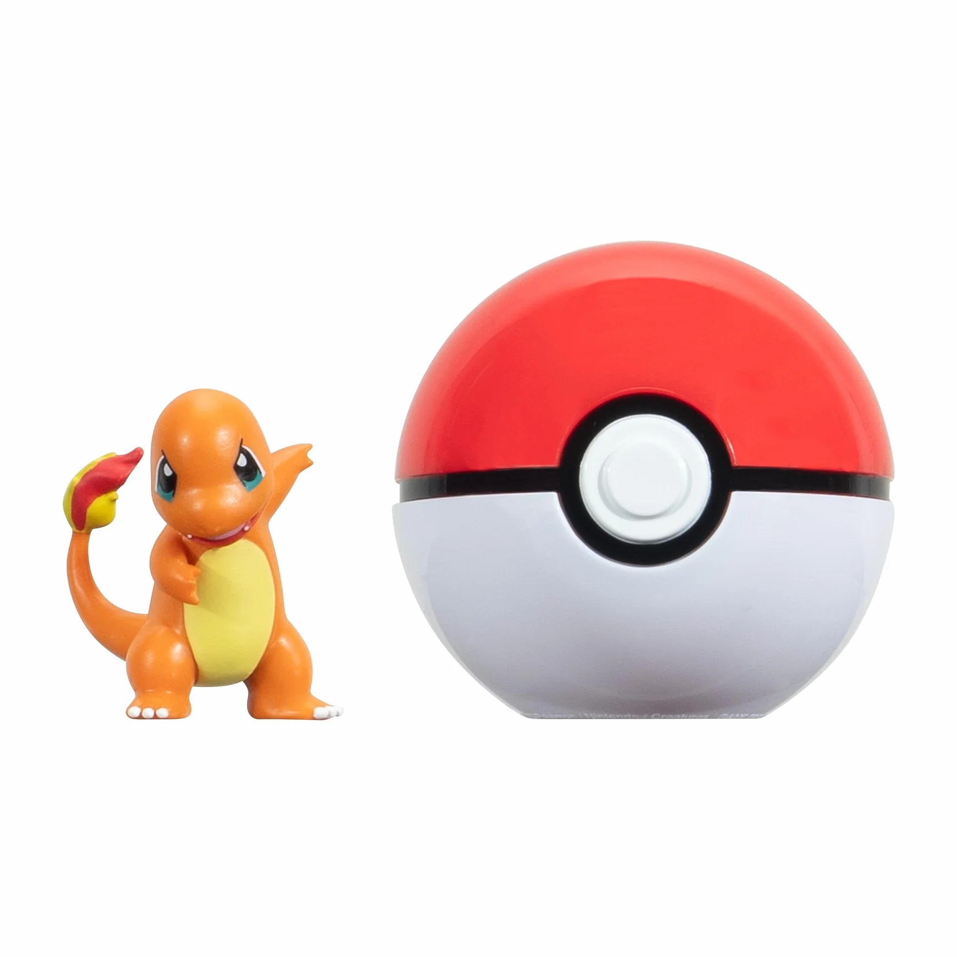 Pokémon Salamèche Clip 'N' Go Figurine 5 cm Poké Ball