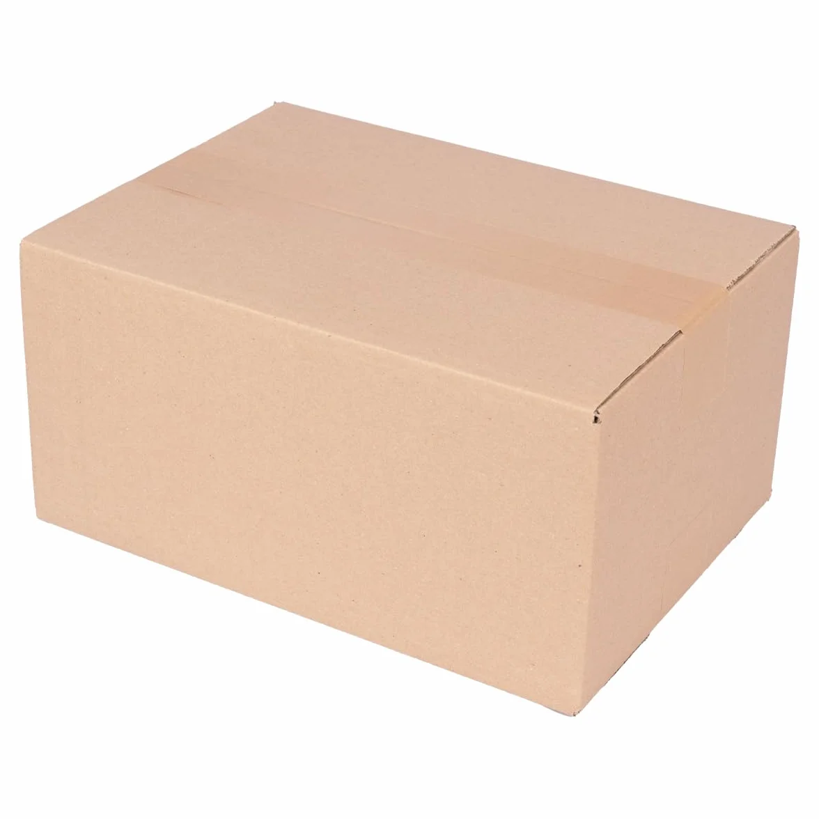 Carton d'expédition simple cannelure 30 x 21,5 x 14 cm format A4 brun - KK 30