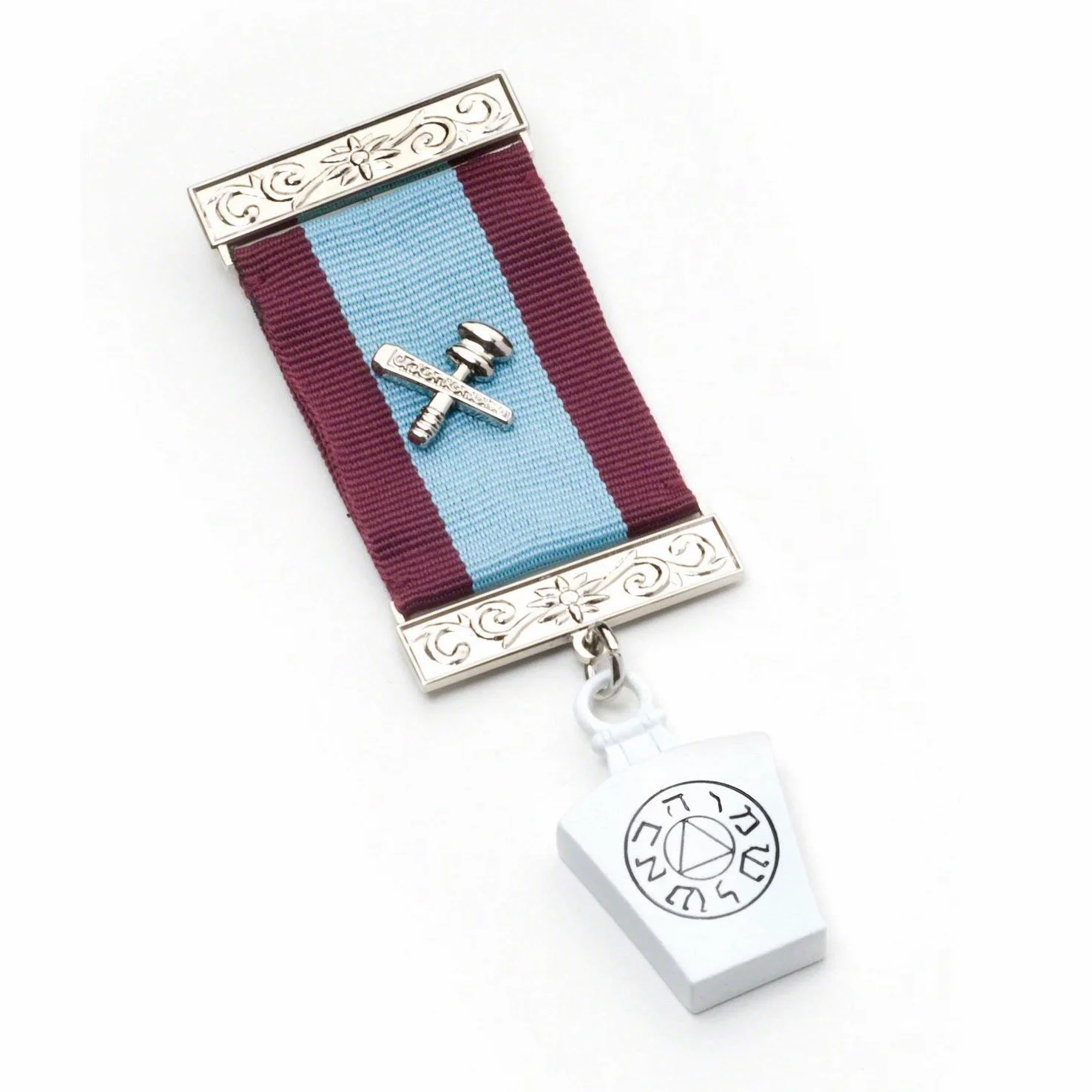 Masonic Mark Master Masons MM Tablier imitation peau d'agneau