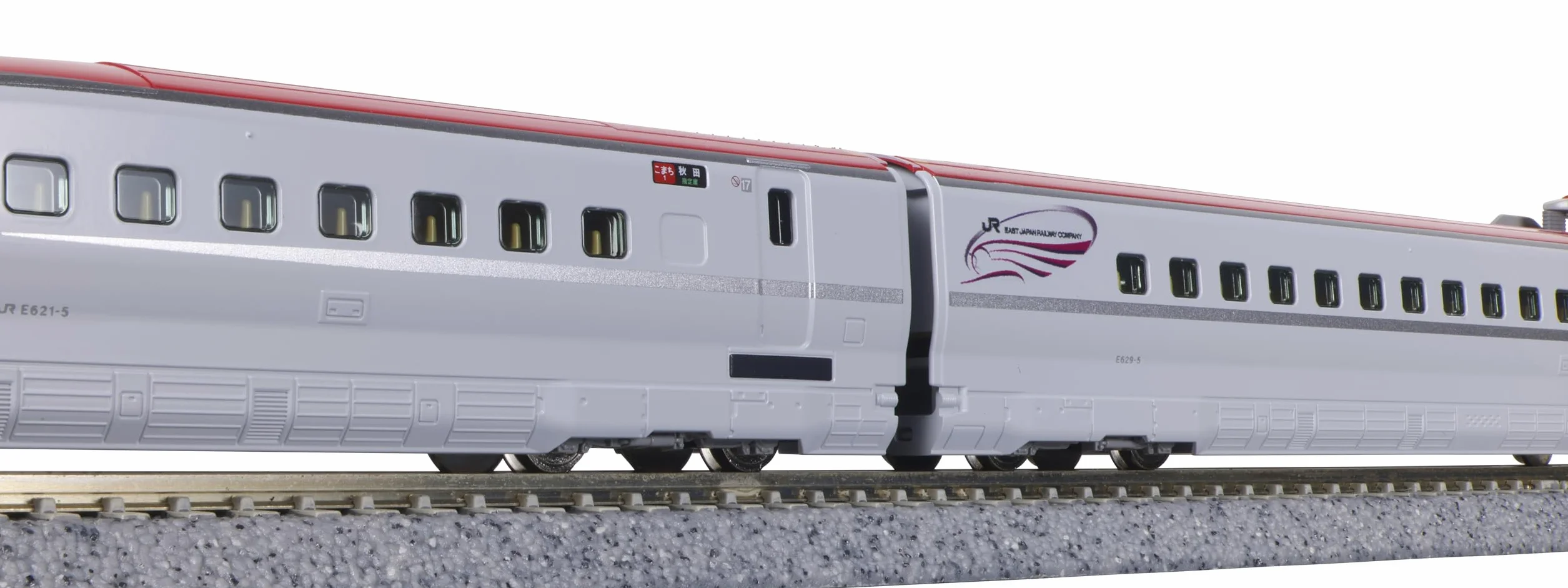 KATO 10-1973 N Gauge E6 Series Shinkansen Komachi Basic Set 3 voitures miniature train