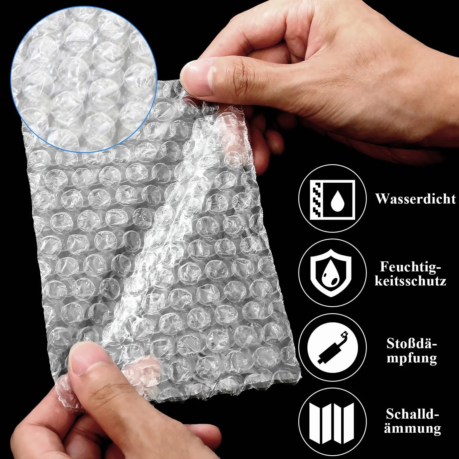 Pochettes en Papier Bulle 10 x 15 cm – Sachets à bulles pour emballage de colis, protection d'objets fragiles