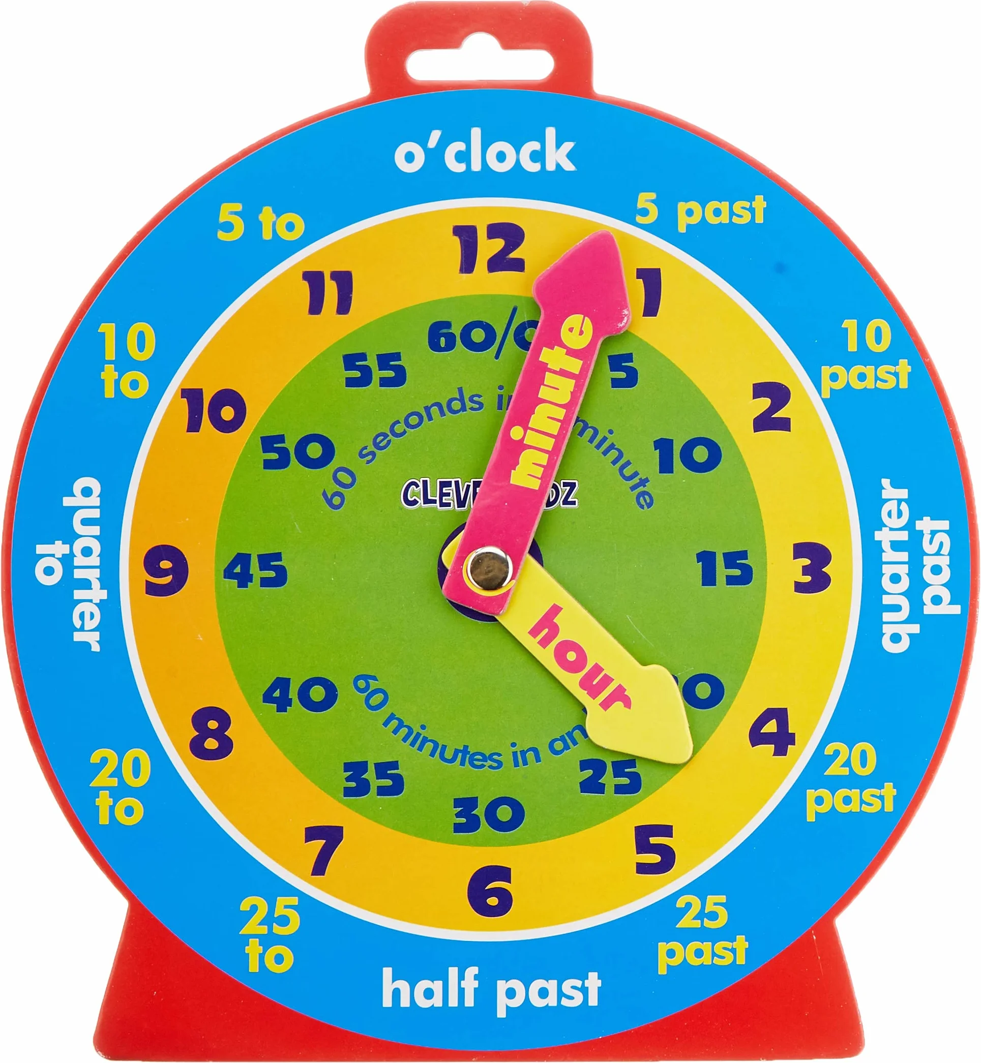Clever Horloge Magnétique pour enfants Premier papeterie 54992