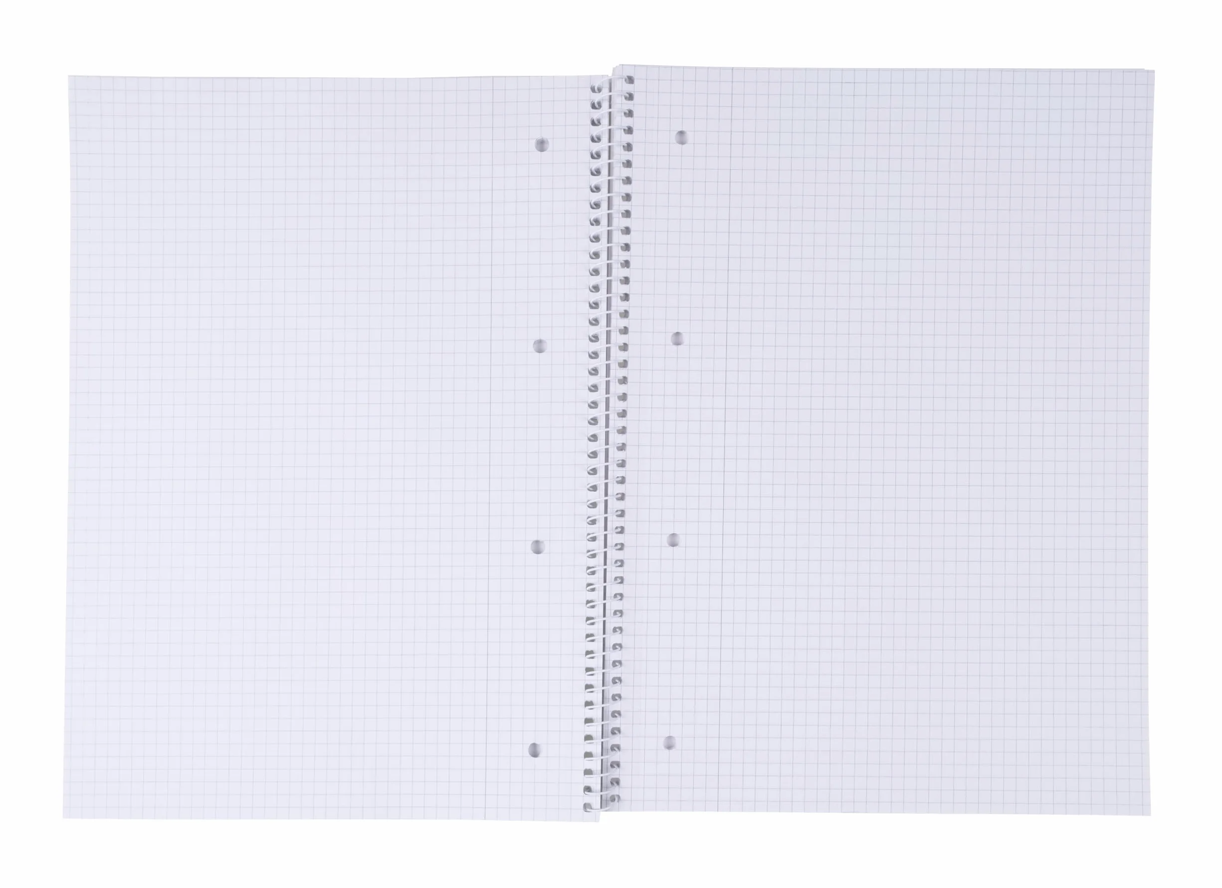 Bloc-notes A5 à carreaux OFFICER PRODUCTS lot de 10 100 feuilles 200 pages