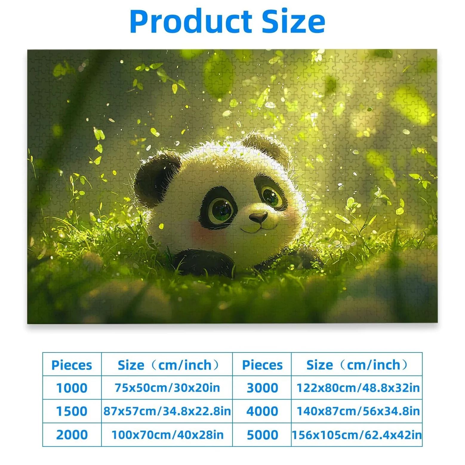 Puzzle Panda 2000 Pièces Adultes, Puzzle 2000 Pièces pour Adultes et Enfants à Partir de 14 Ans, Mignon Puzzles Bois de Qualité Supérieure avec Une Boîte d'Emballage Exquise, Cadeau Femme/Homme, -2763