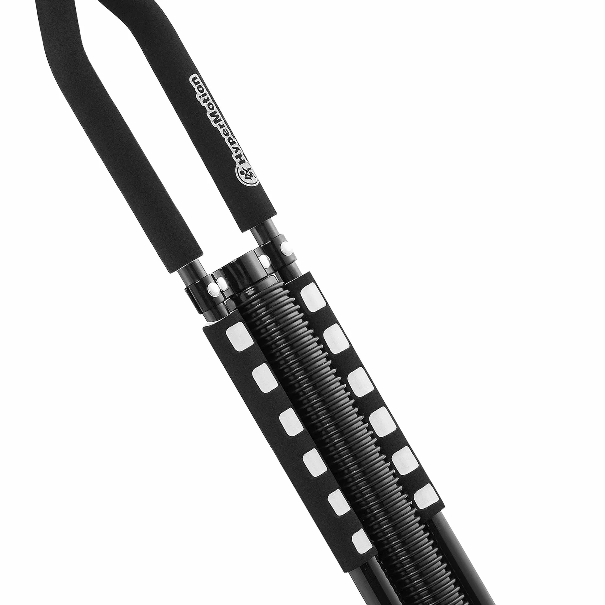 HyperMotion POGO Bâton Sauteur Jeunes 9-14 Ans Appareil Entraînement 50 kg Structure Légère 2,35 kg Mécanisme Ressort Noir