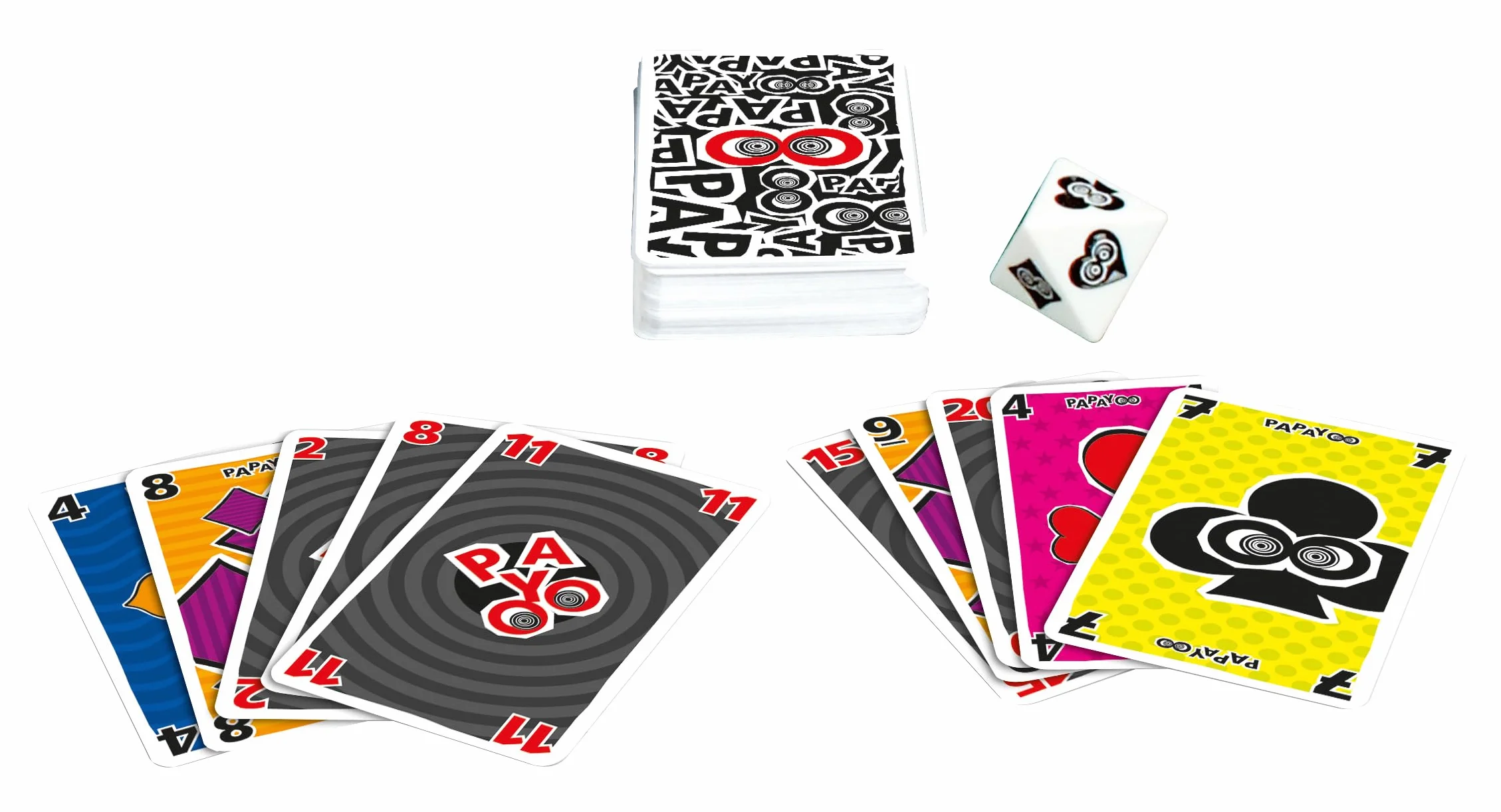 GIGAMIC Papayoo Jeu de cartes tactique 3-8 joueurs 30 min Version Française