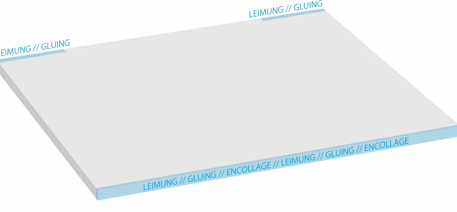 SIGEL HO280 Sous-main en papier A2 59.5 x 41 cm blanc 30 feuilles