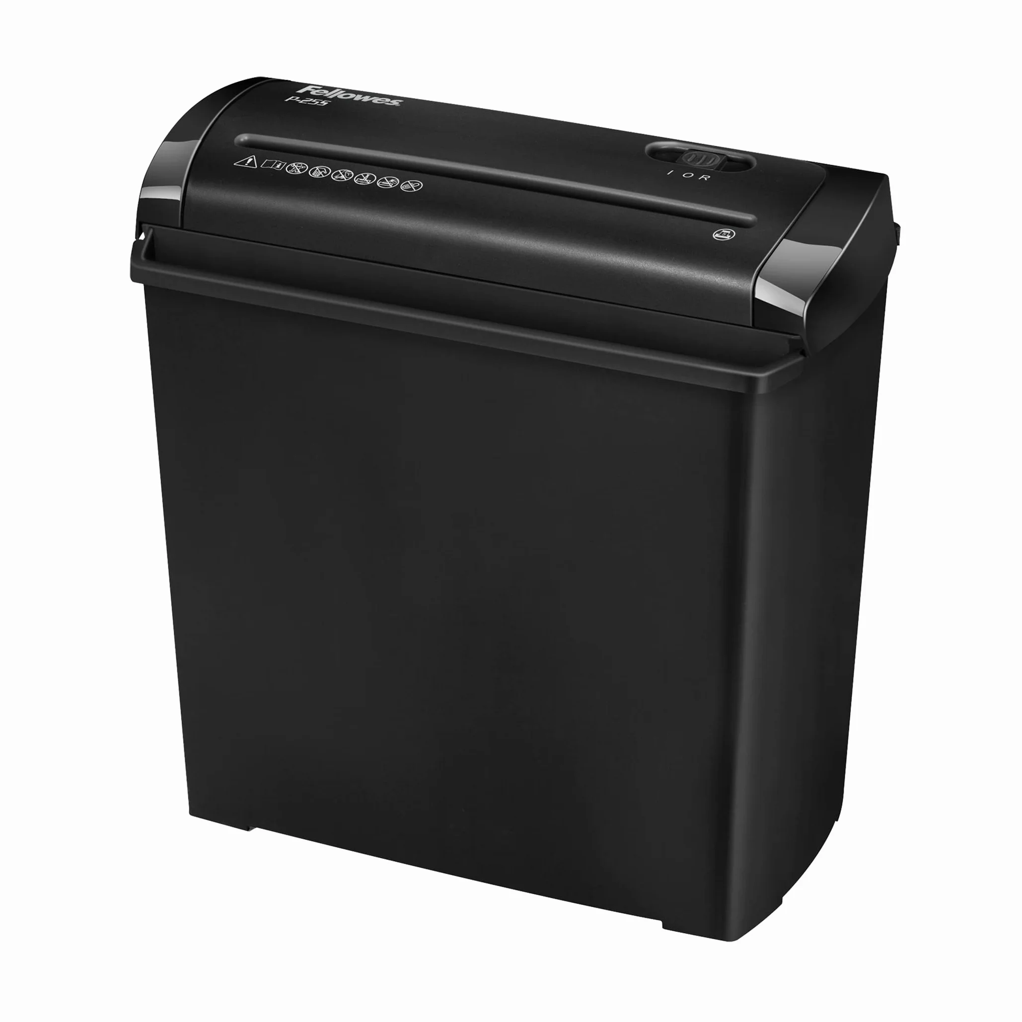 Fellowes Powershred P-25S Destructeur de Documents 5 Feuilles Coupe Droite 11L P1 Noir