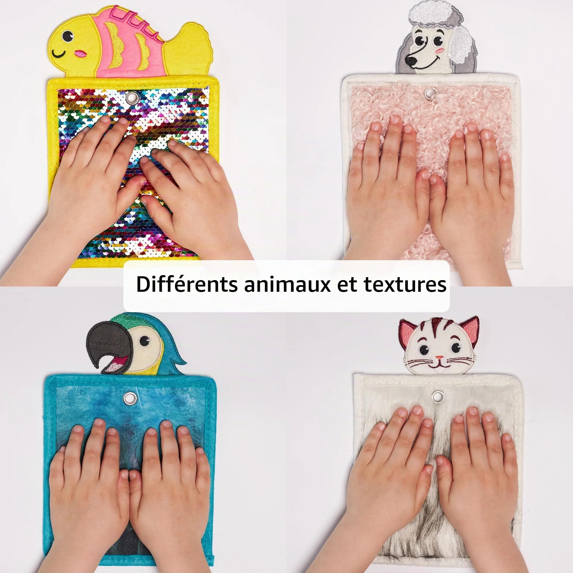 Tapis Sensoriel Texture Enfants Dalle Sensorielle pour Enfants Autistes