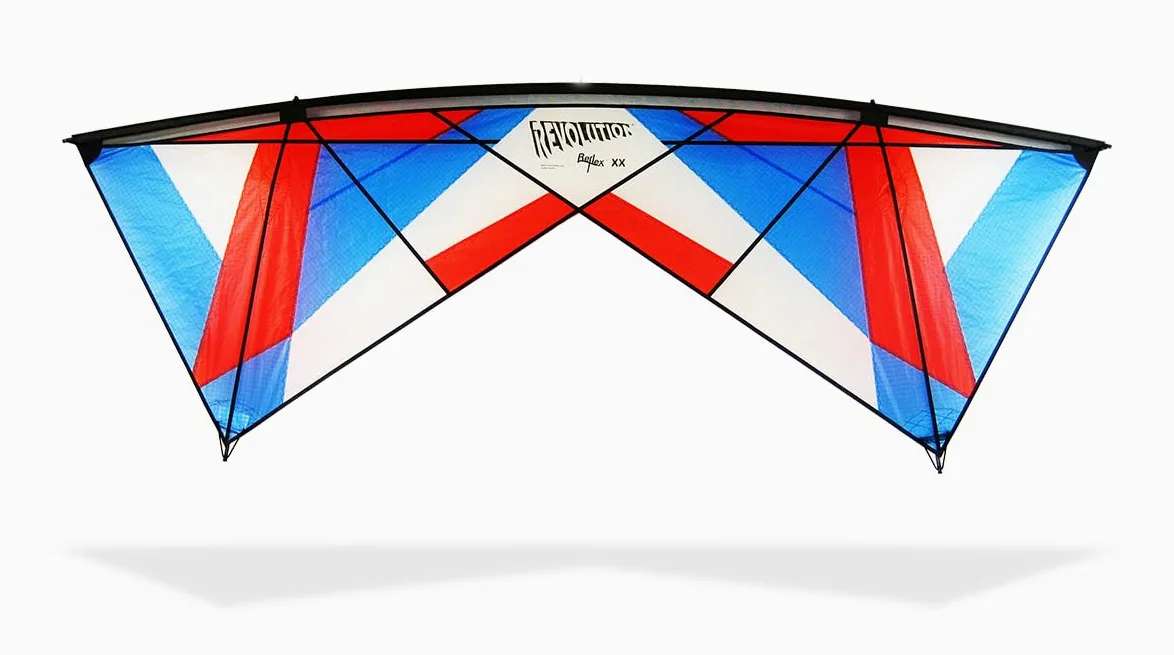REVOLUTION Cerf-Volant 4lignes, Reflex XX, Red/Blue