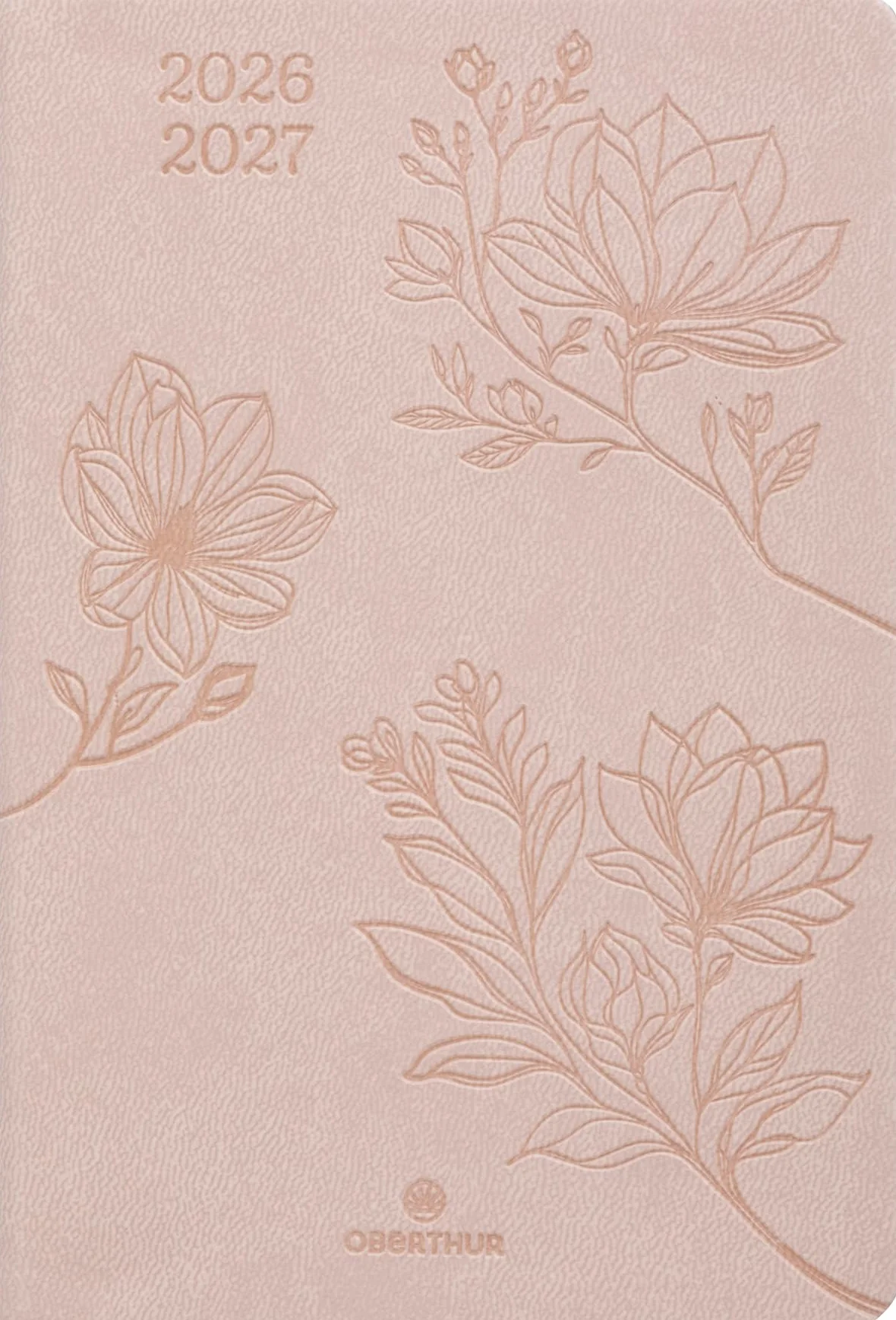 Agenda Semainier Oberthur Summerside Rose Chair 10x15 cm Août 2026 Juillet 2027