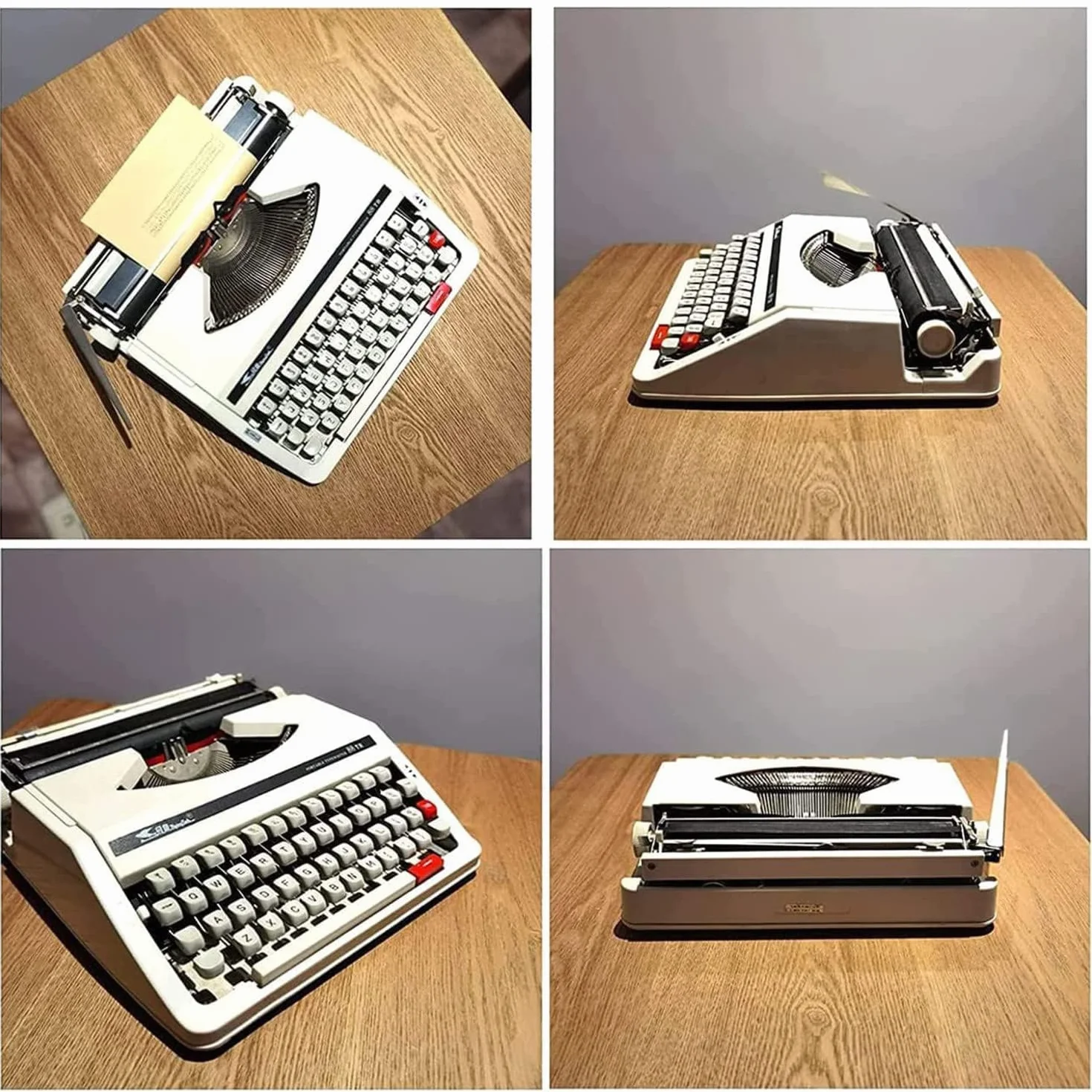 Machine à écrire manuelle vintage antique portable cadeau rétro